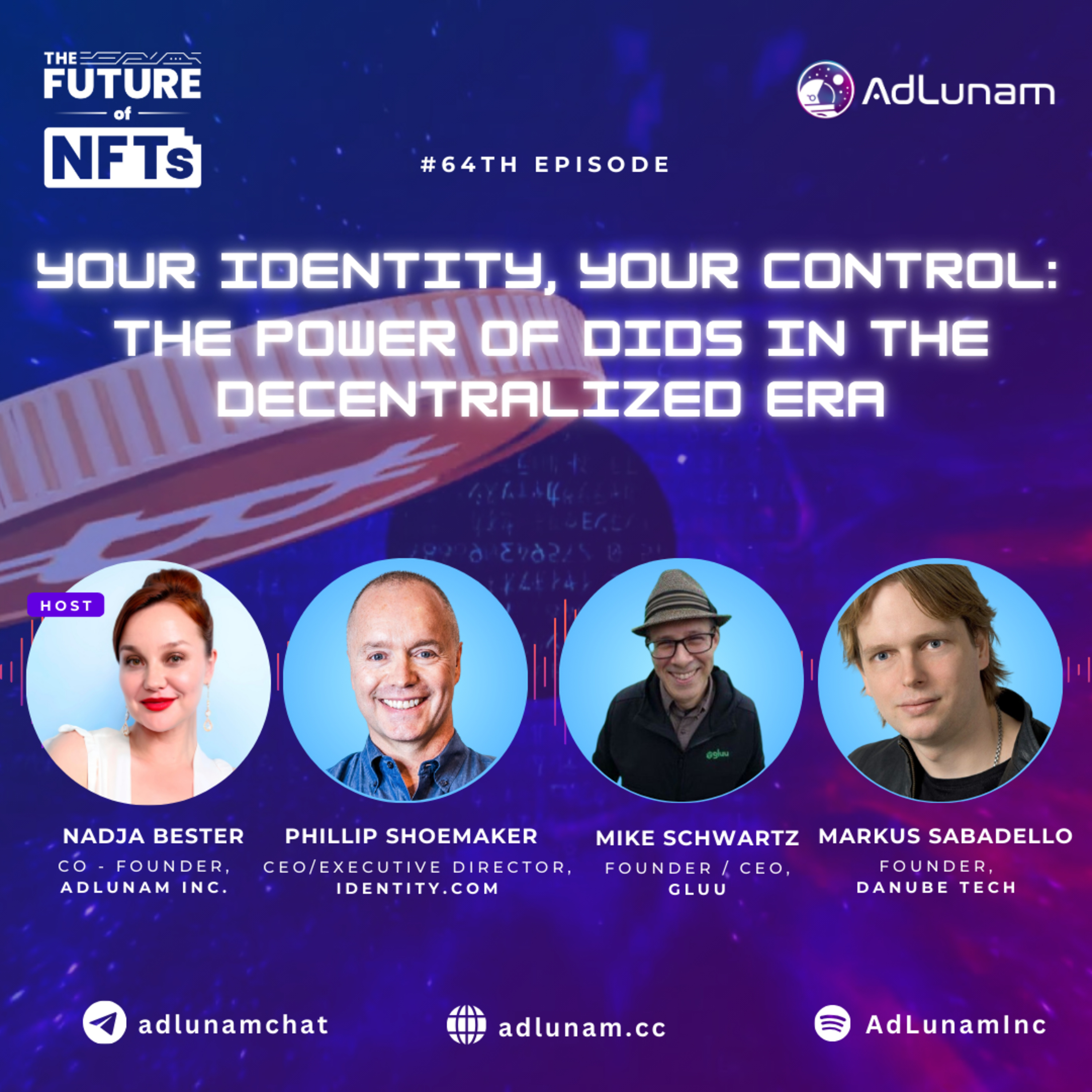  Your Identity, Your Control: The Power of DIDs in the Decentralized Era  episode artwork