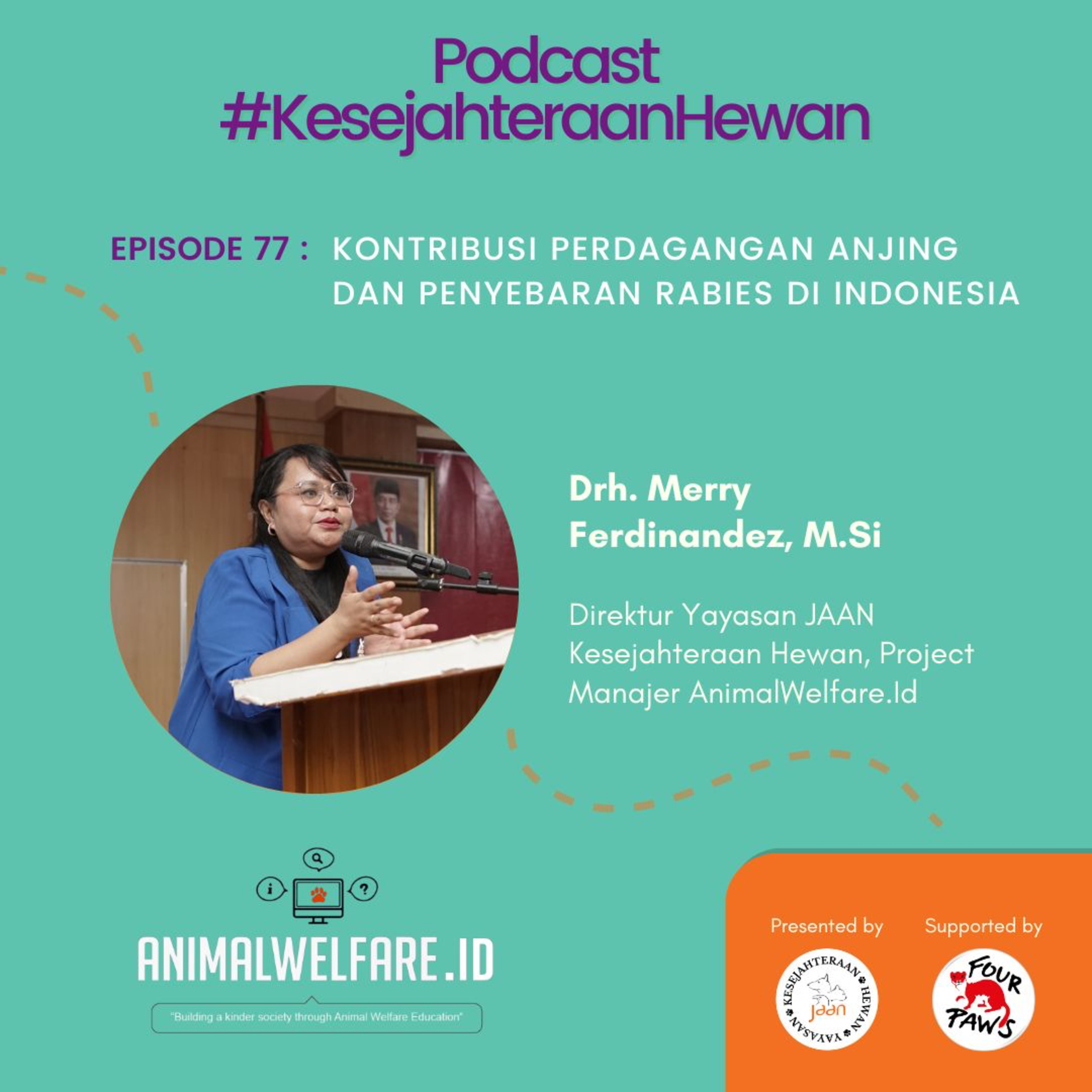 Podcast #KesejahteraanHewan Animal Welfare Indonesia