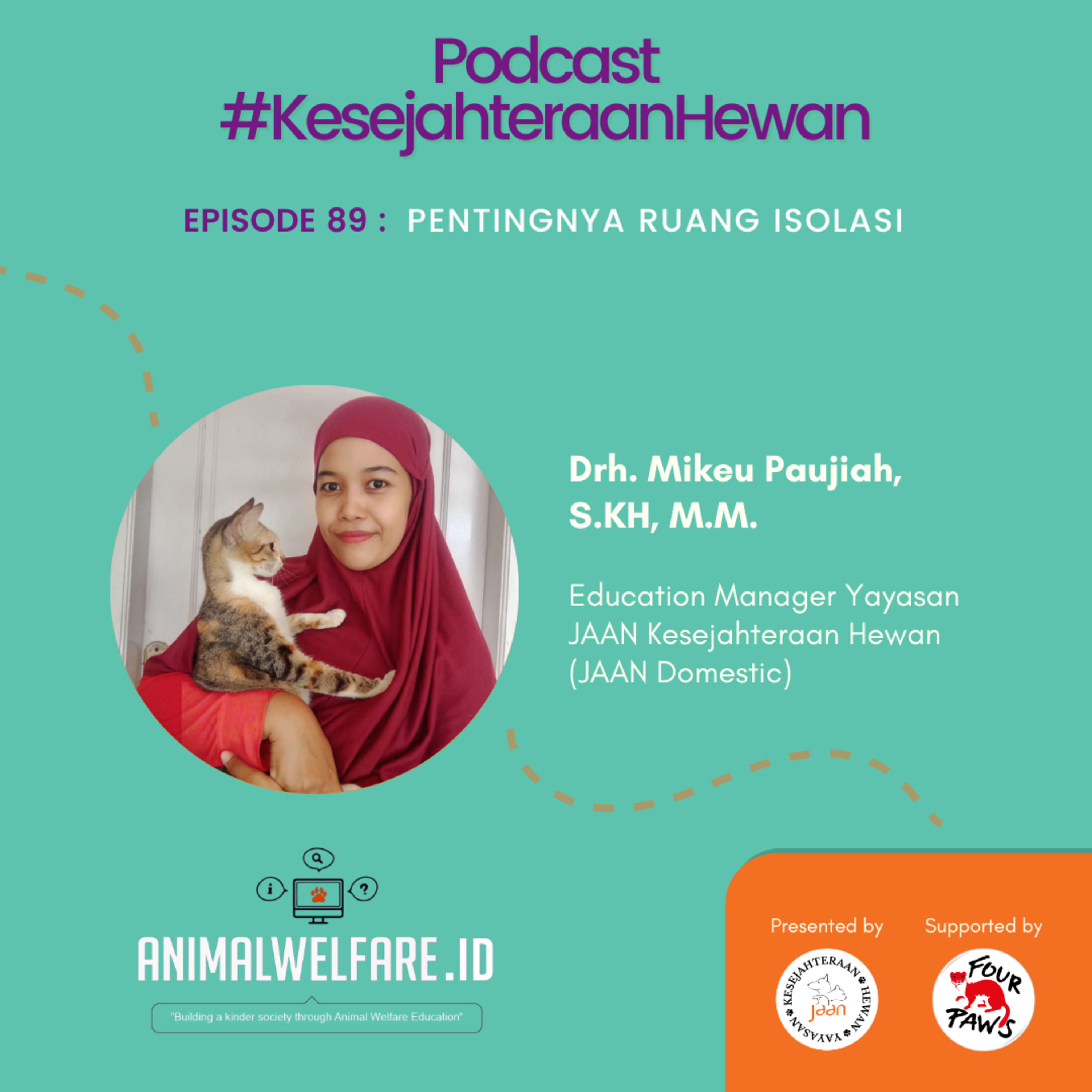Podcast #KesejahteraanHewan Animal Welfare Indonesia