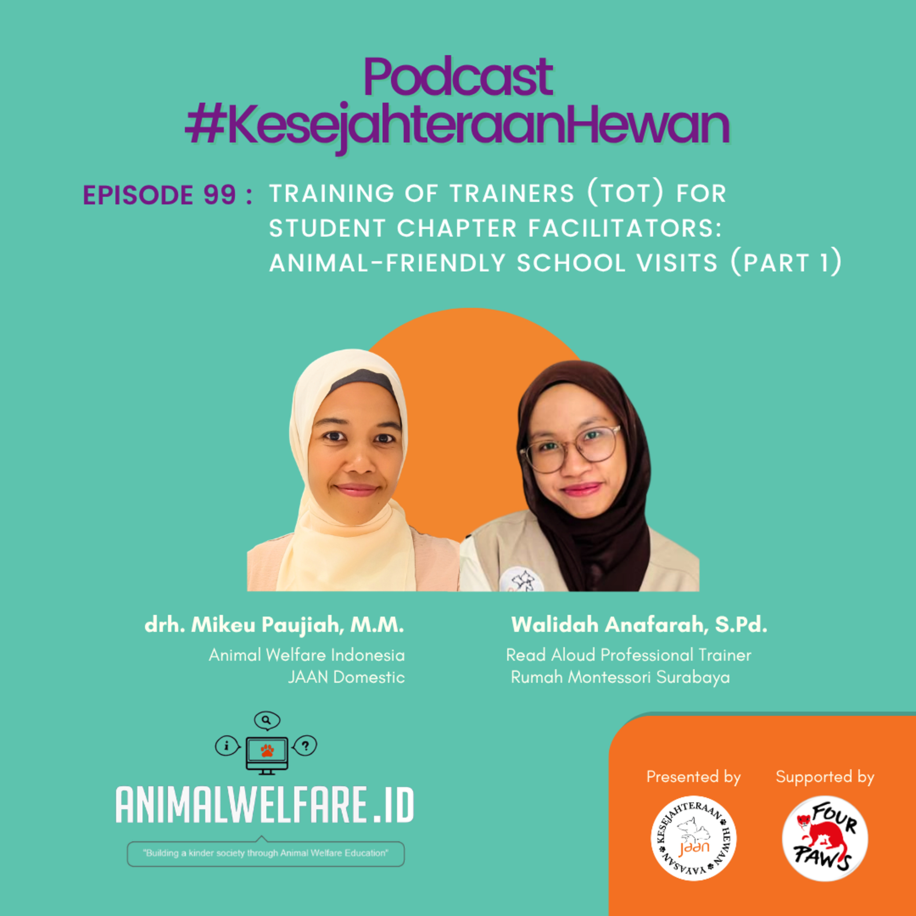 Podcast #KesejahteraanHewan Animal Welfare Indonesia