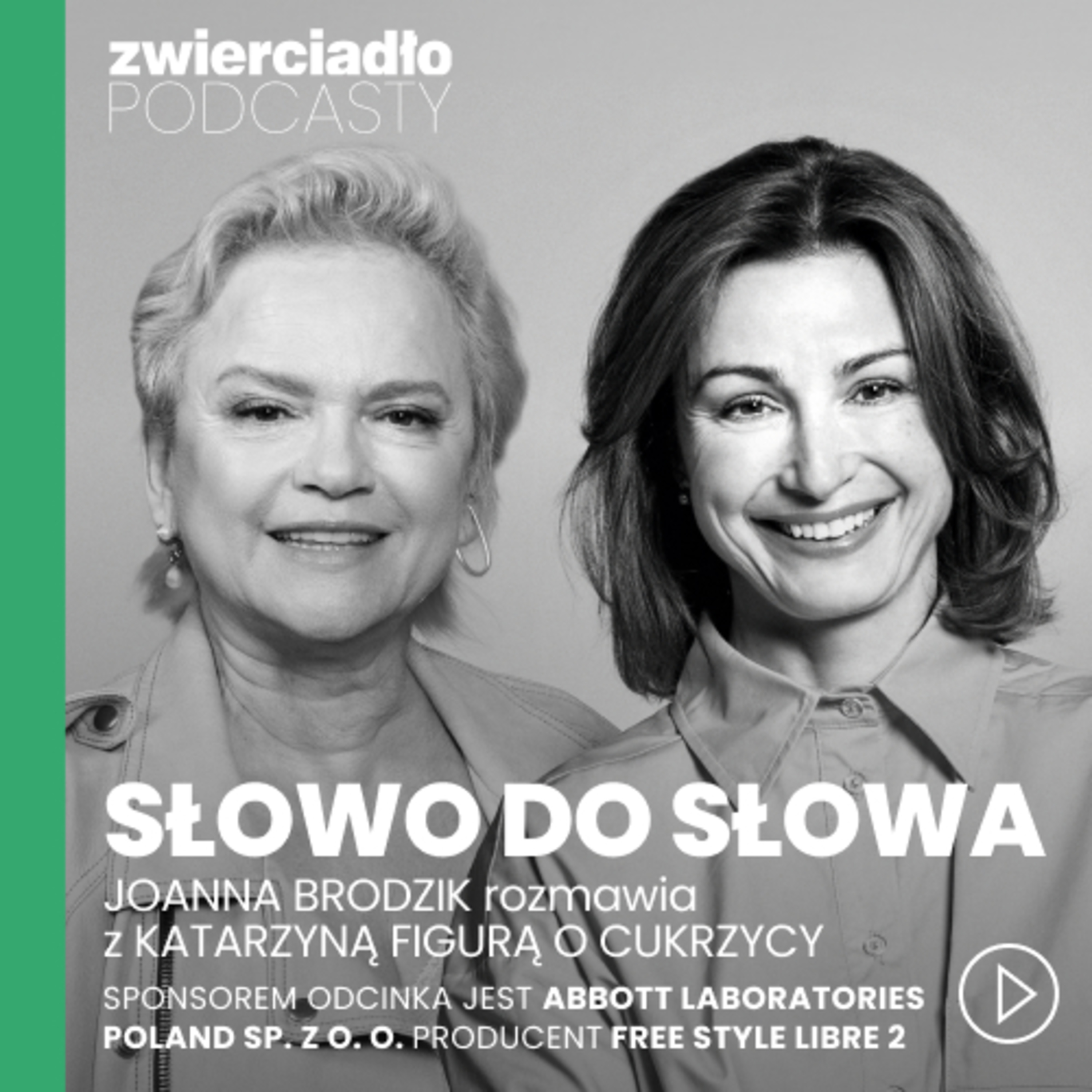 Katarzyna Figura o swojej cukrzycy. „Najgorsze to zalec i umierać na kanapie" | Podcast Joanny Brodzik „Słowo do słowa”, odc. 4