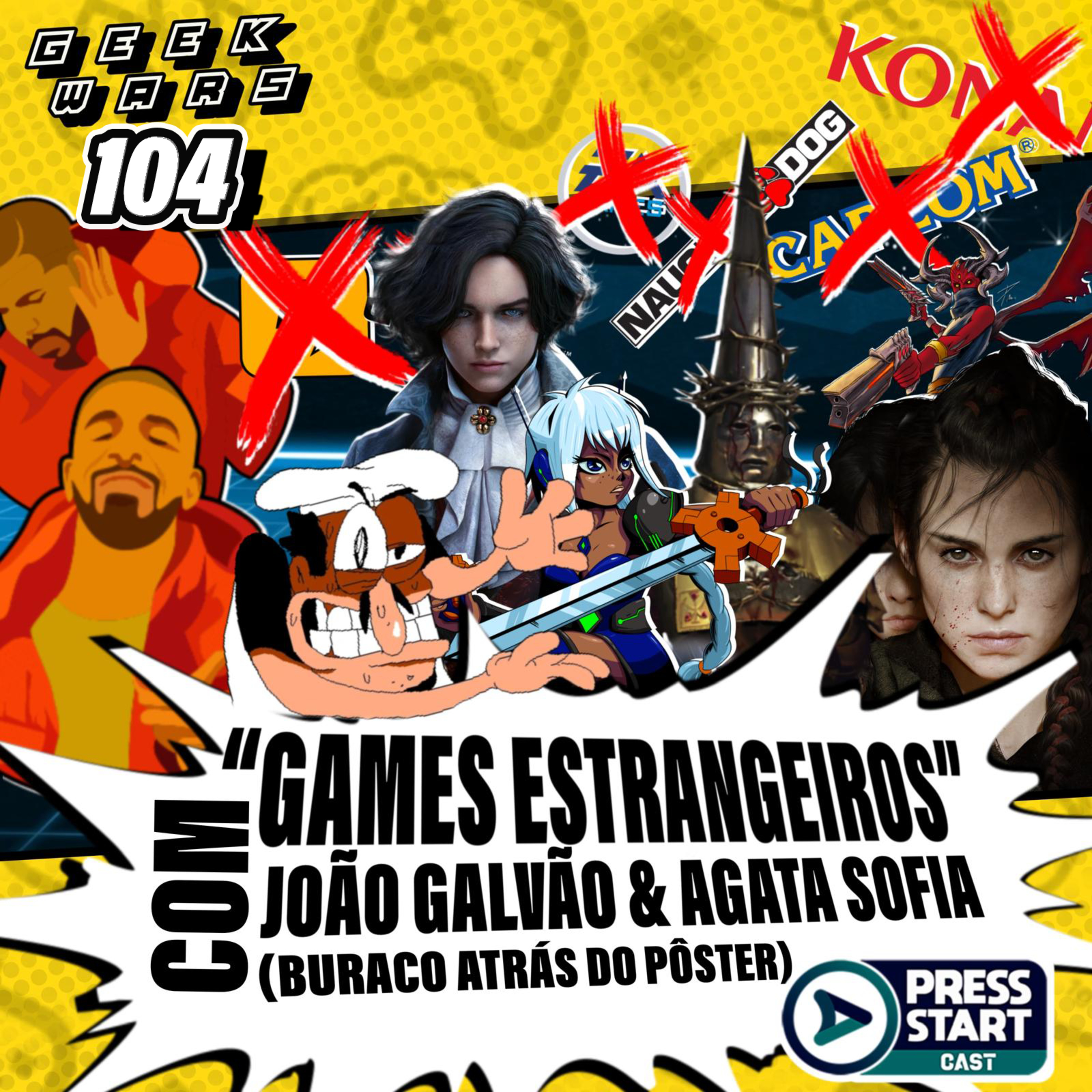 Press Start Cast