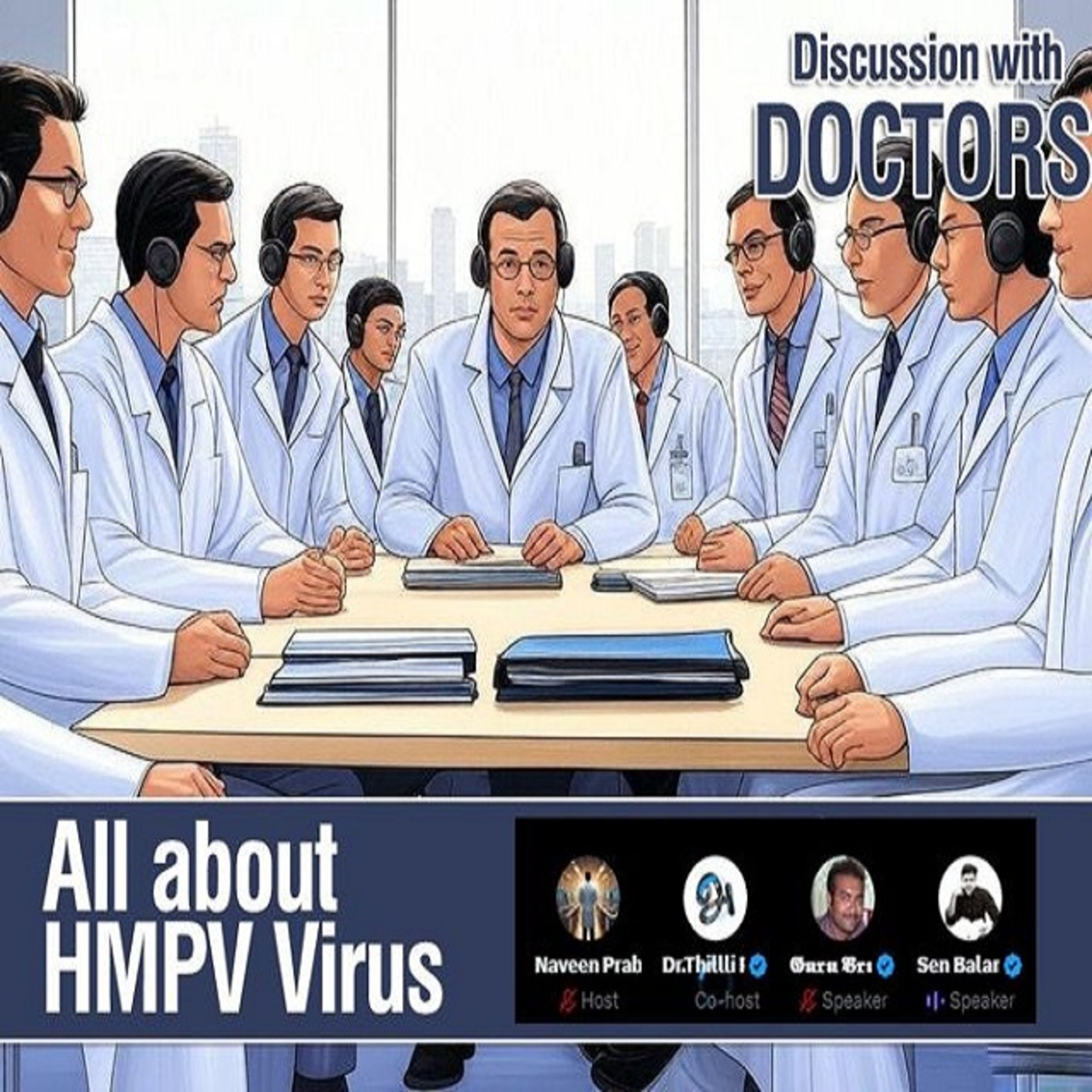 HMPV தொற்று குறித்து மருத்துவர்களுடன் கலந்துரையாடல் | Dr Naveen | Dr Bruno | Dr Sai | Dr Senbalan | Pudukkottai M.M.Abdulla episode artwork
