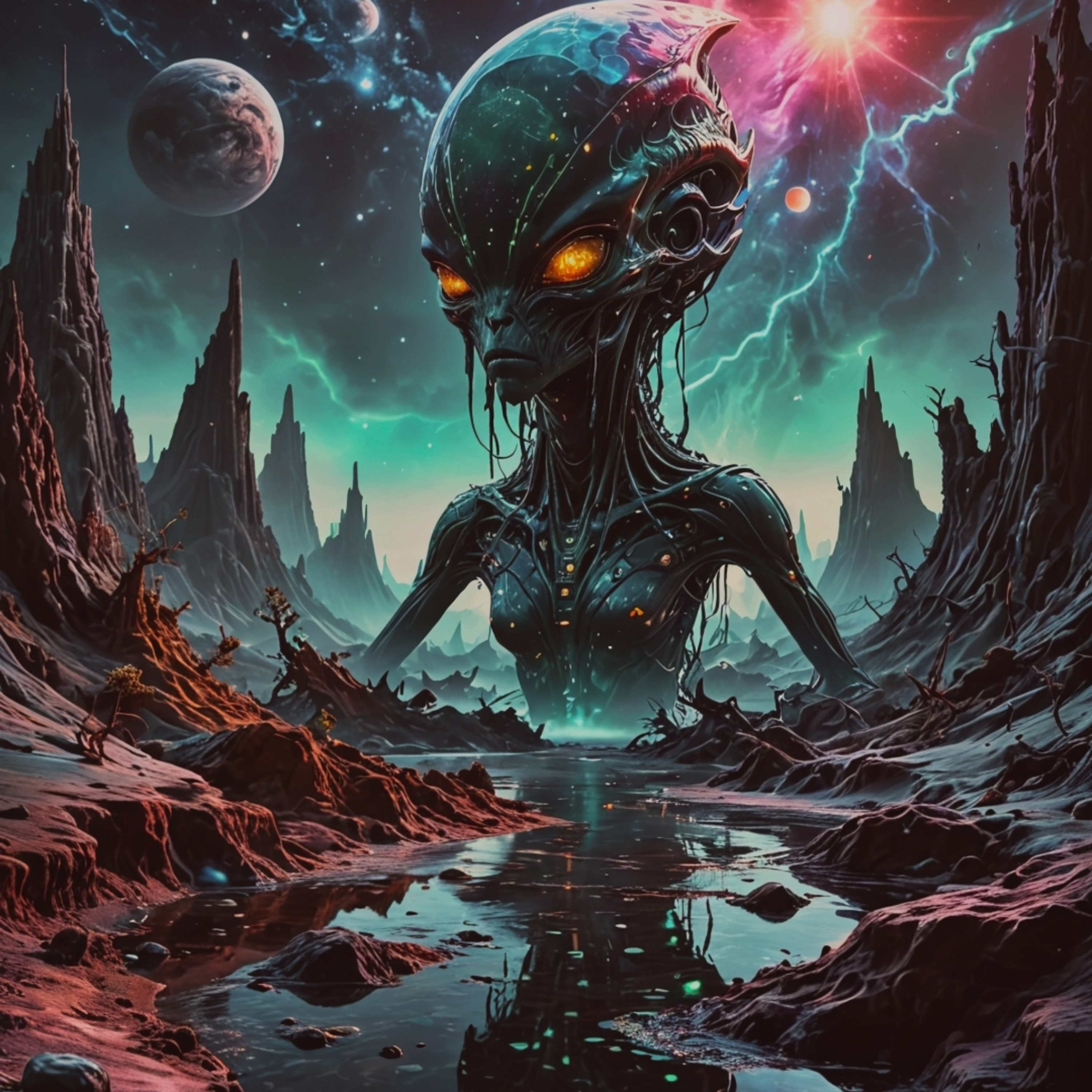 A tale of black goo, mudfossils, freemasons, pop culture, soft disclosure and more with Chucky Danger and Noah episode artwork