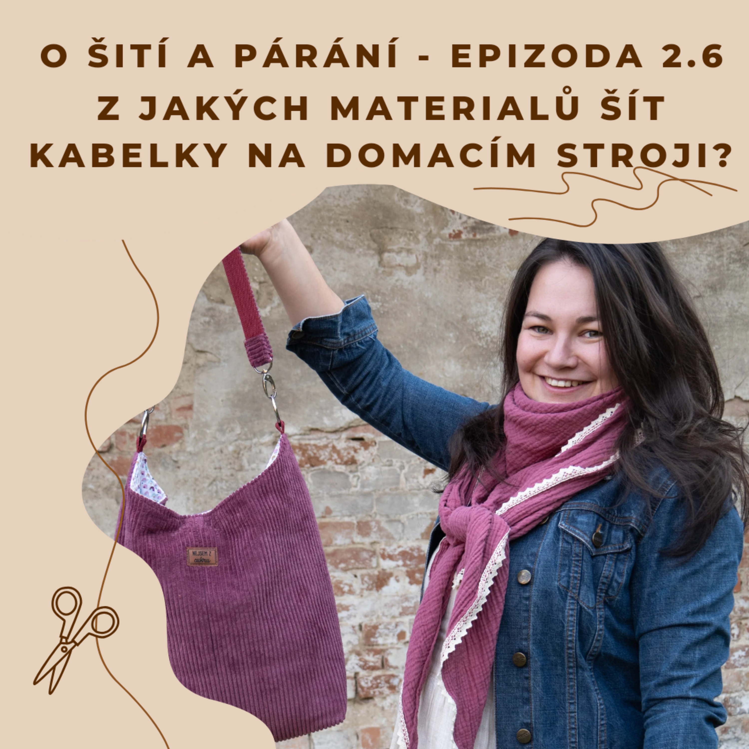 O šití a párání