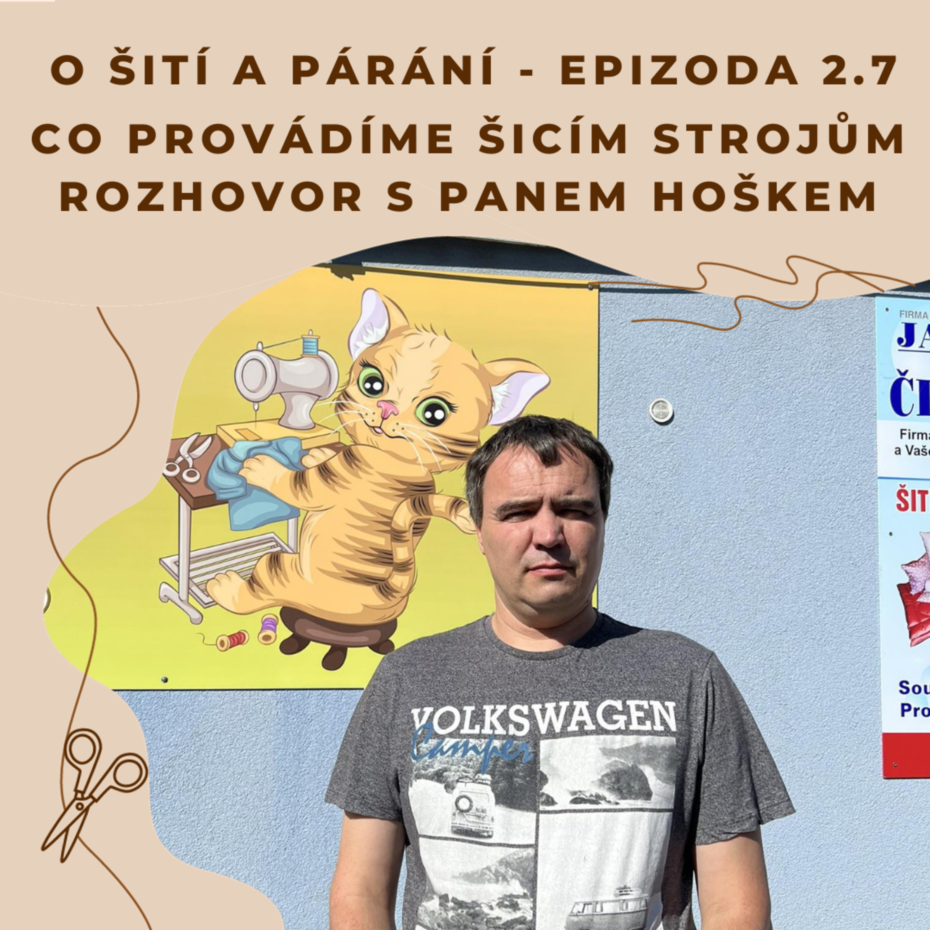 O šití a párání