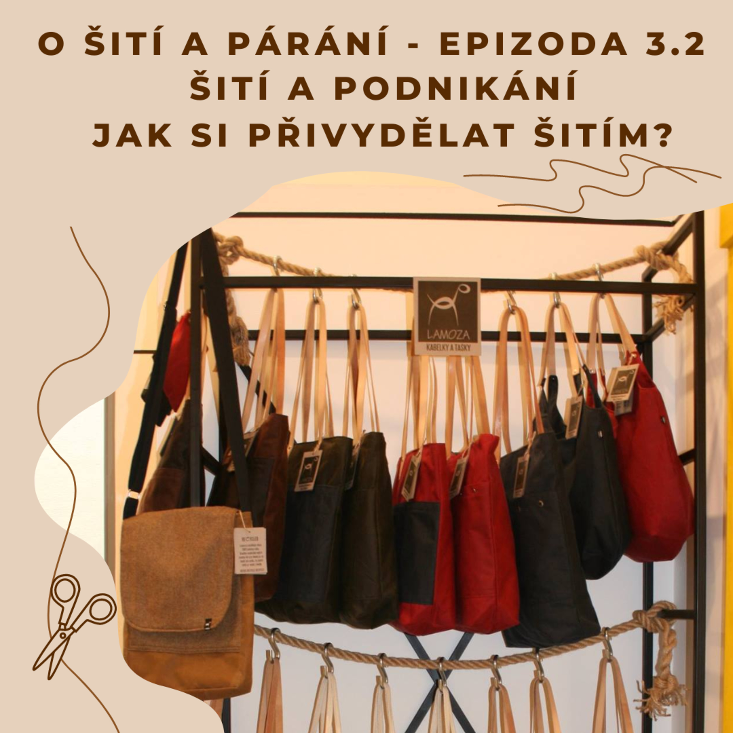 O šití a párání