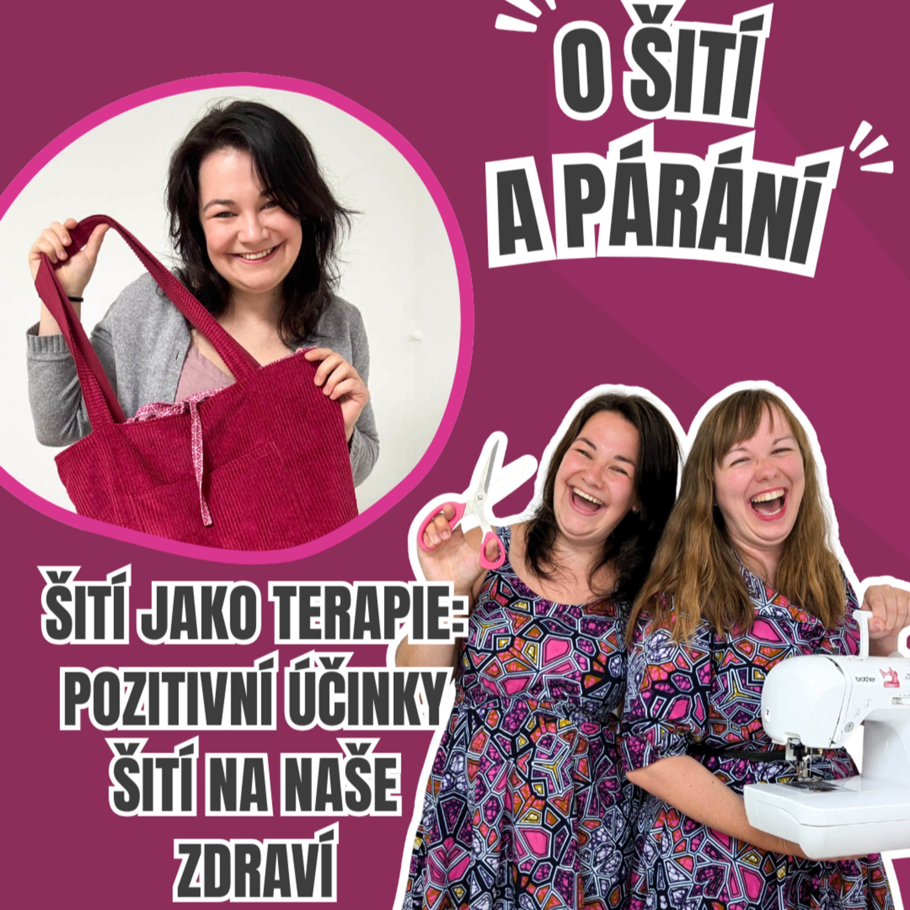 O šití a párání