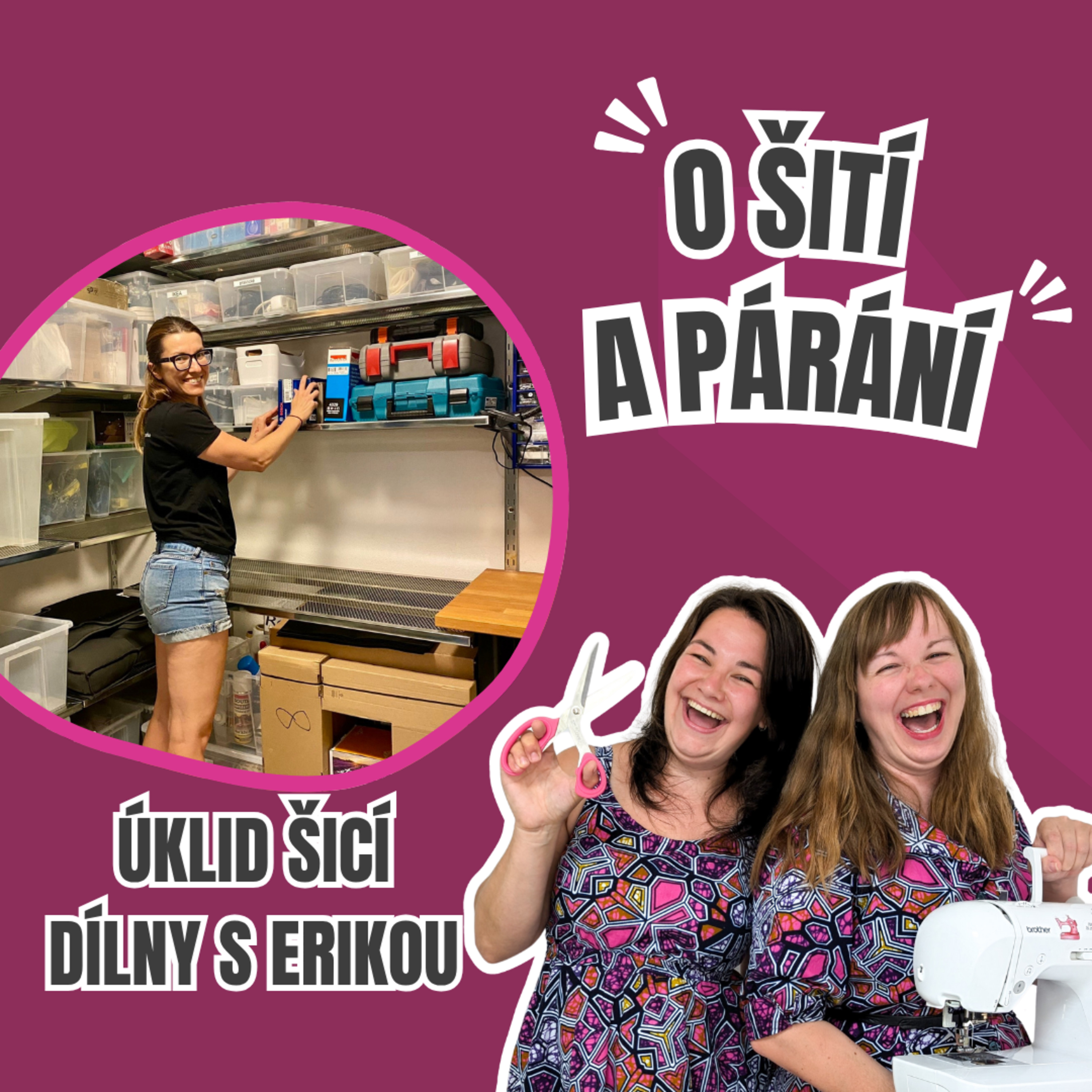 O šití a párání