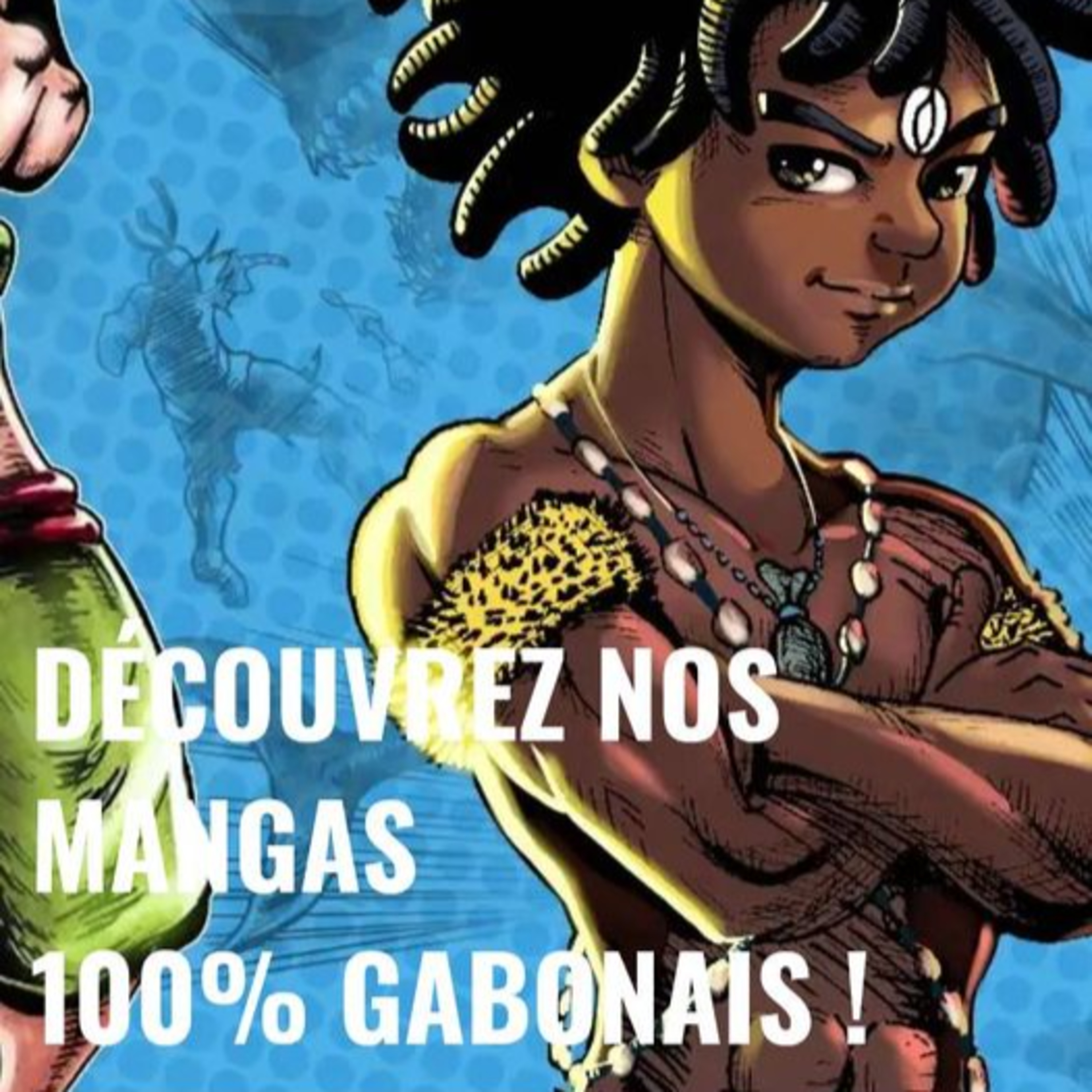 Le Manga gabonais avec Frank Junior. Part 1