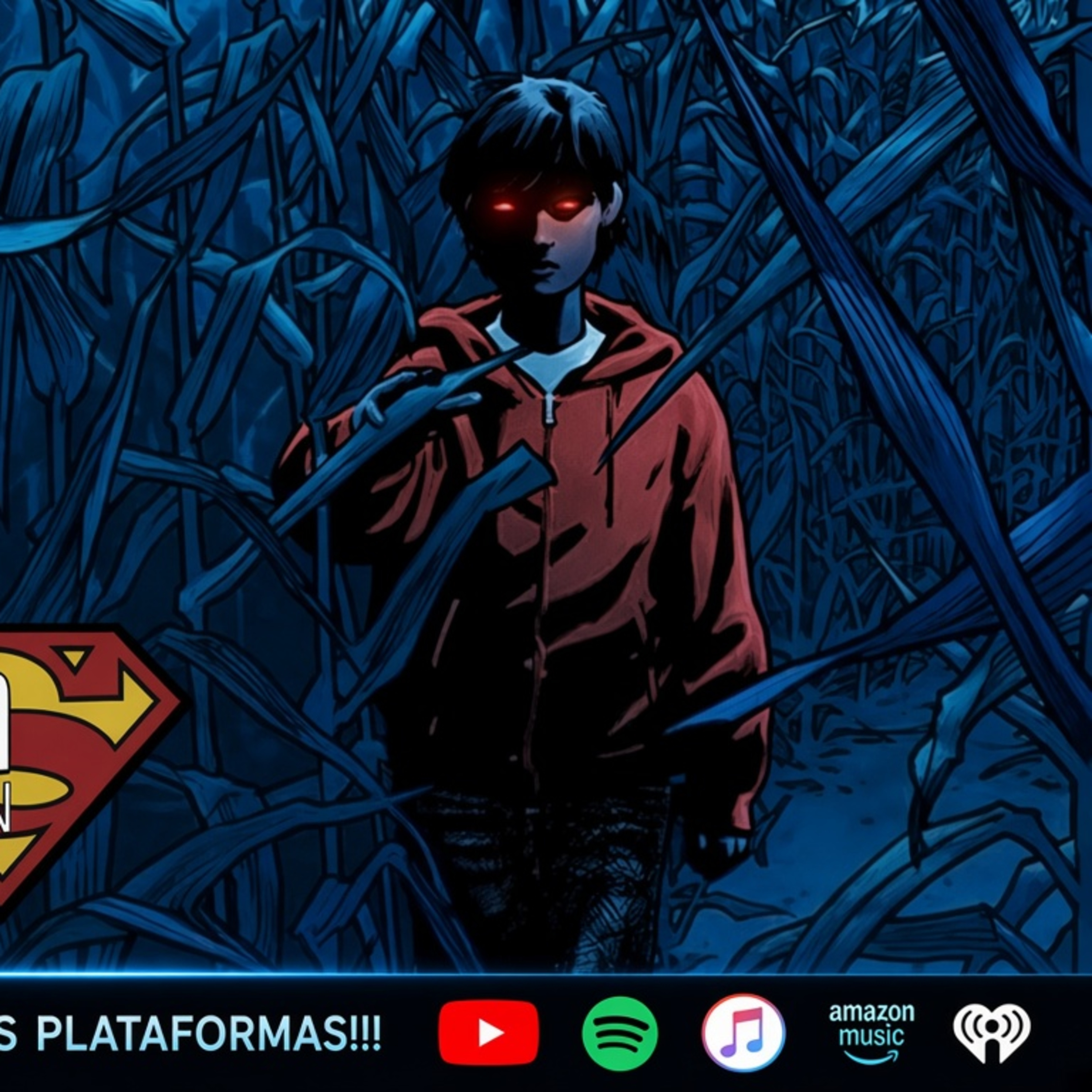 CC PODCAST Temp. 2 Ep. 9- Superman: American Alien episode artwork