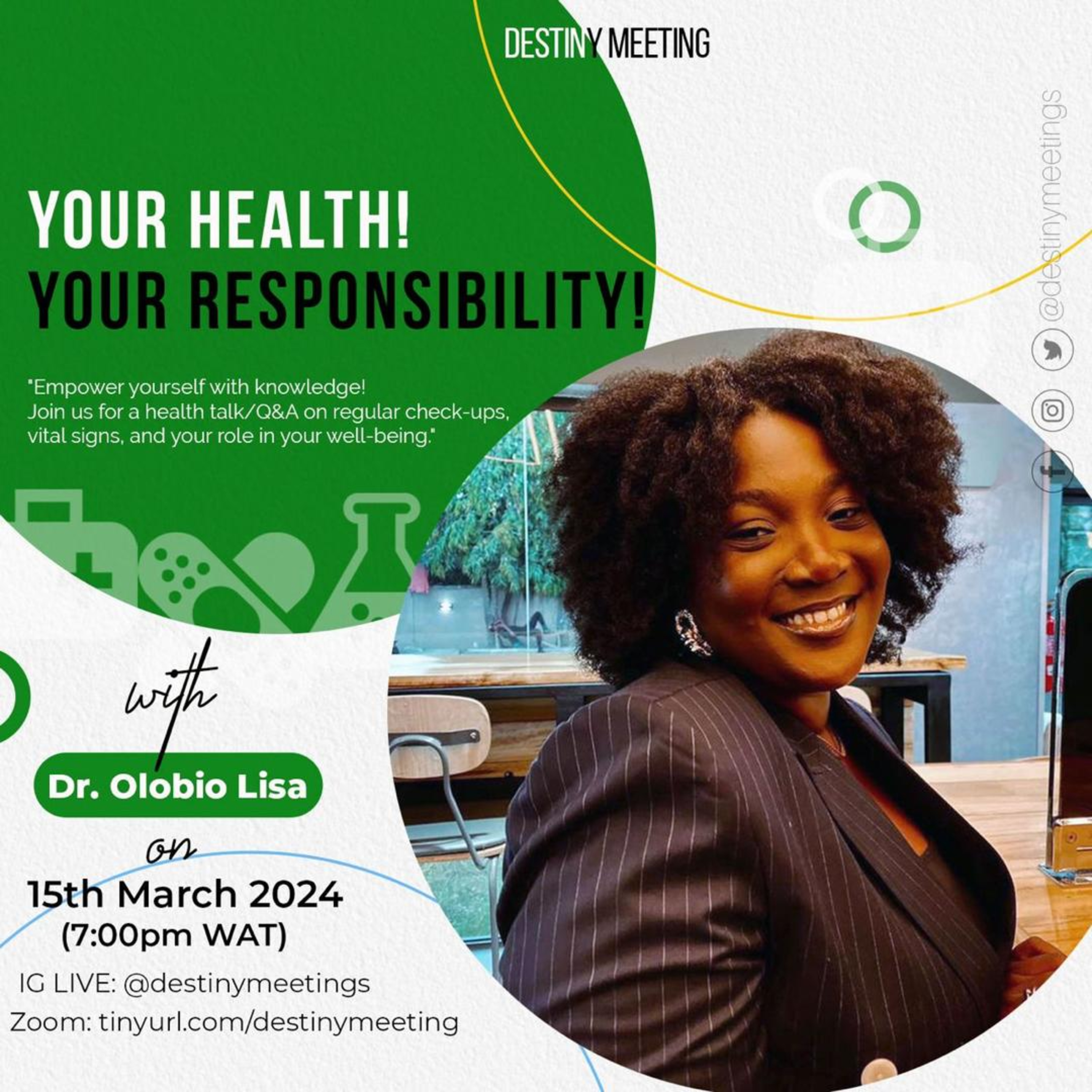 YOUR HEALTH! YOUR RESPONSIBILITY! episode artwork