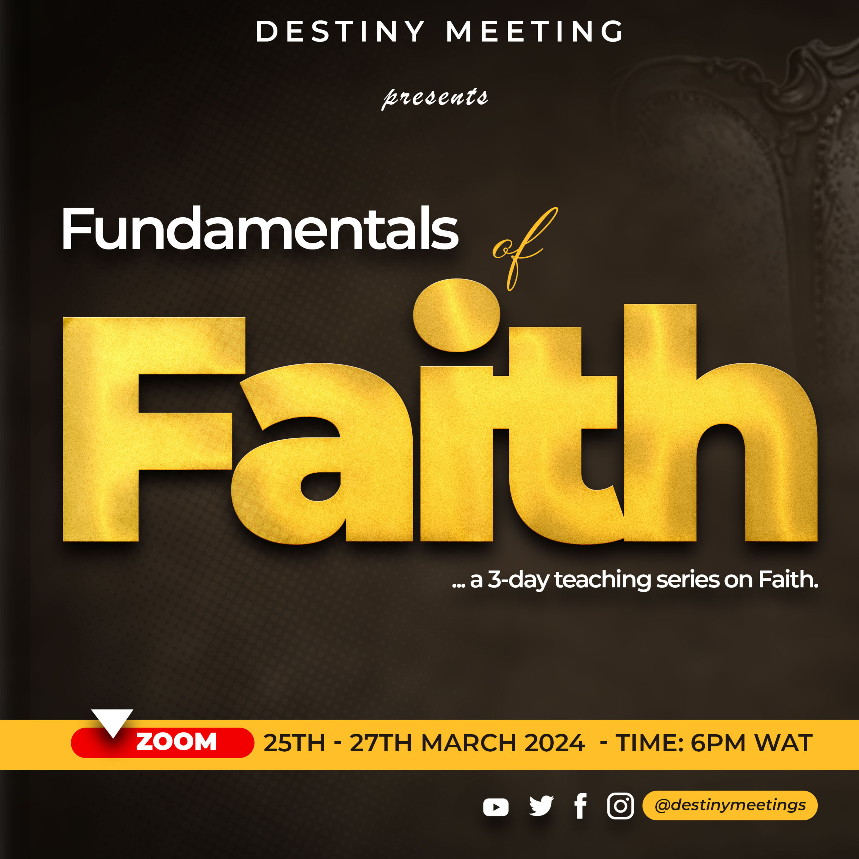 FUNDAMENTALS OF FAITH (1) episode artwork