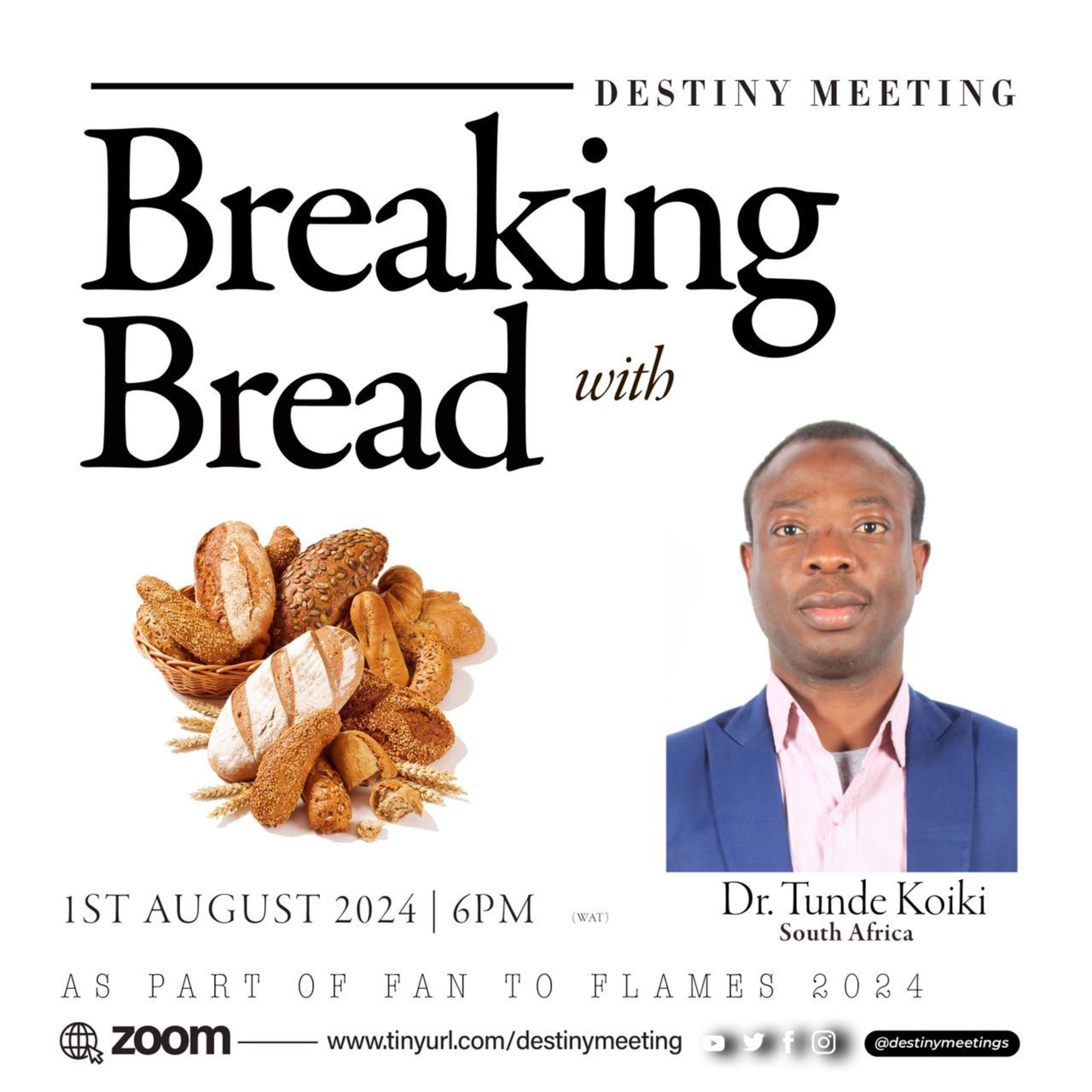 Breaking Bread with Dr Tunde Koiki 2024 episode artwork