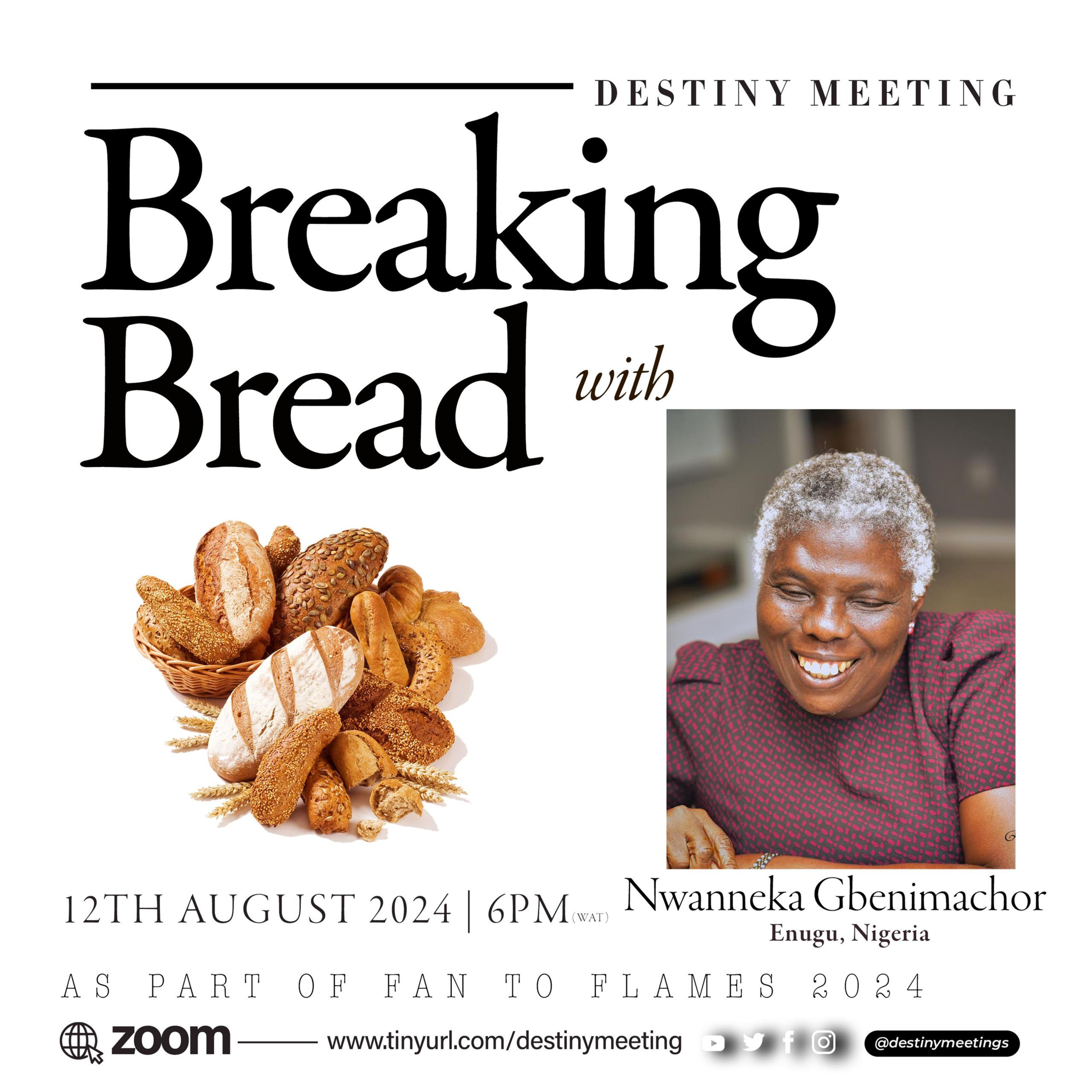 Breaking Bread with Nwanneka Gbenimachor 2024 episode artwork