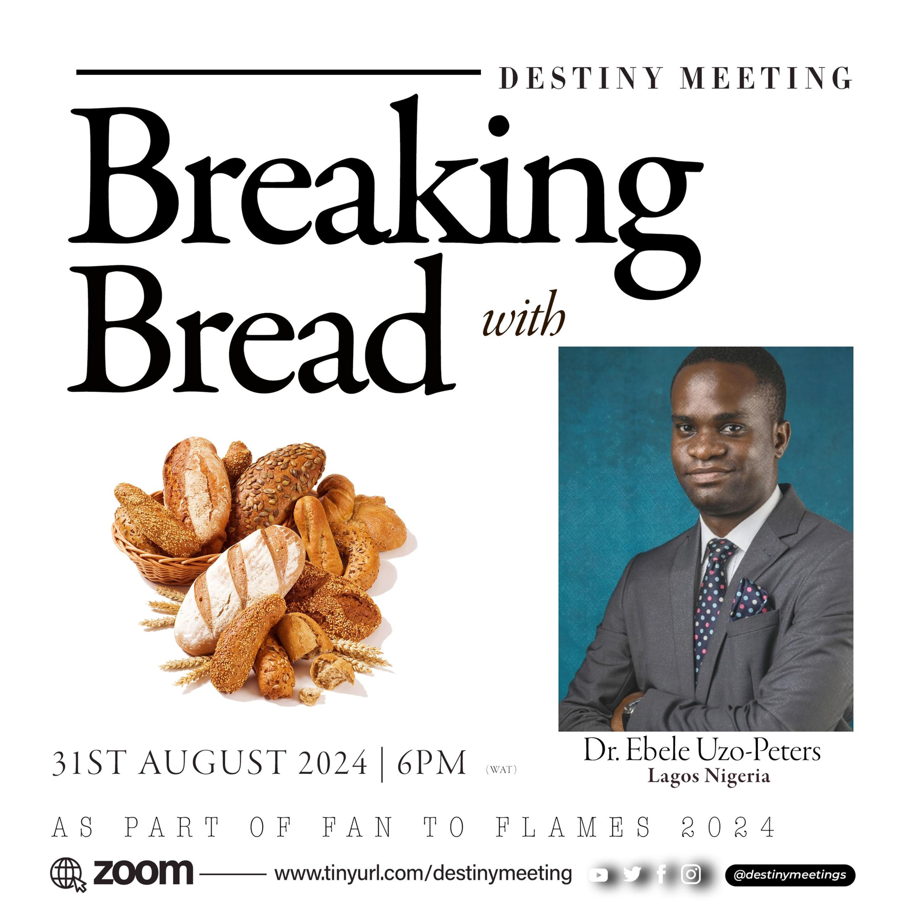 Breaking Bread with Dr. Ebele Uzo-Peters 2024 episode artwork