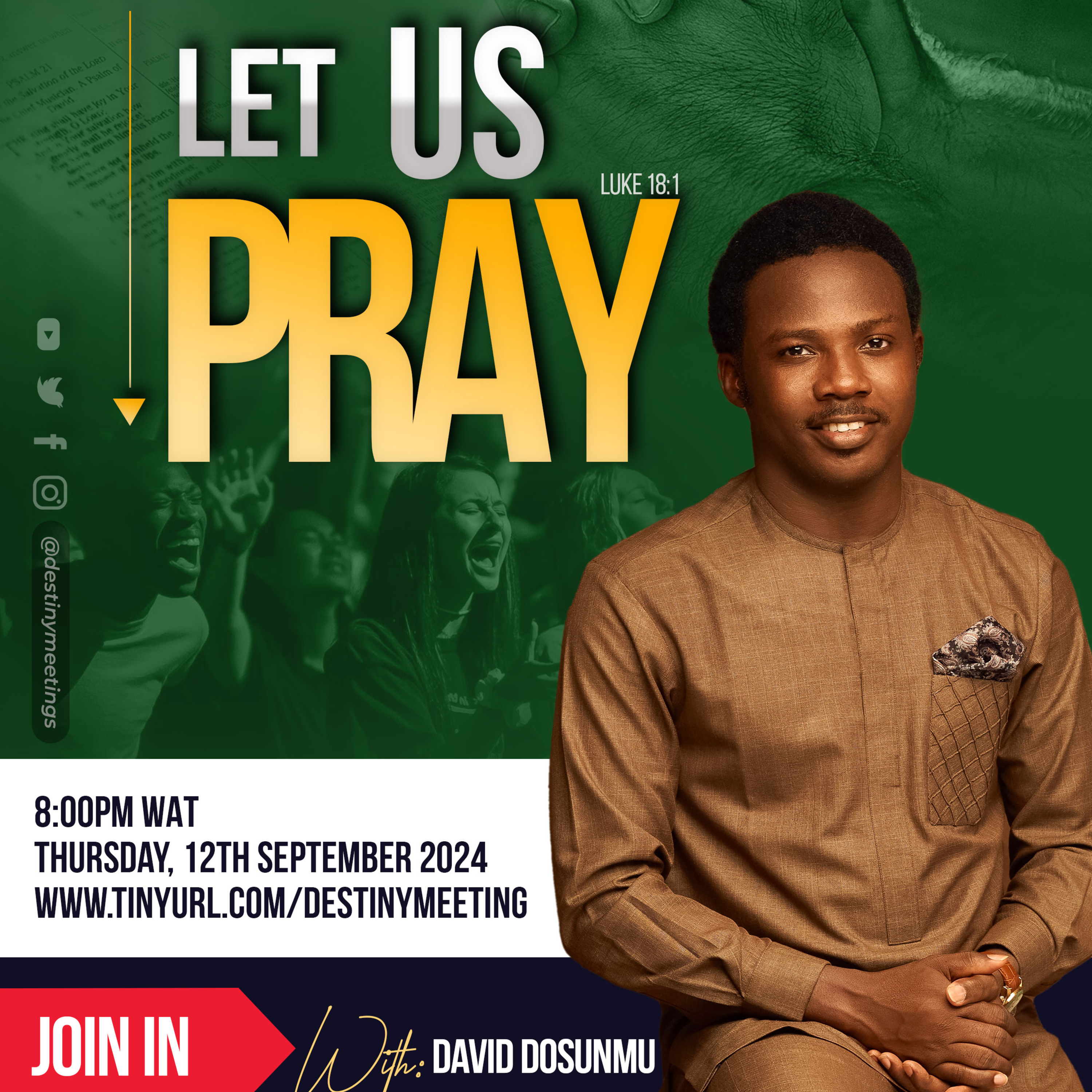 LET US PRAY with David Dosunmu episode artwork