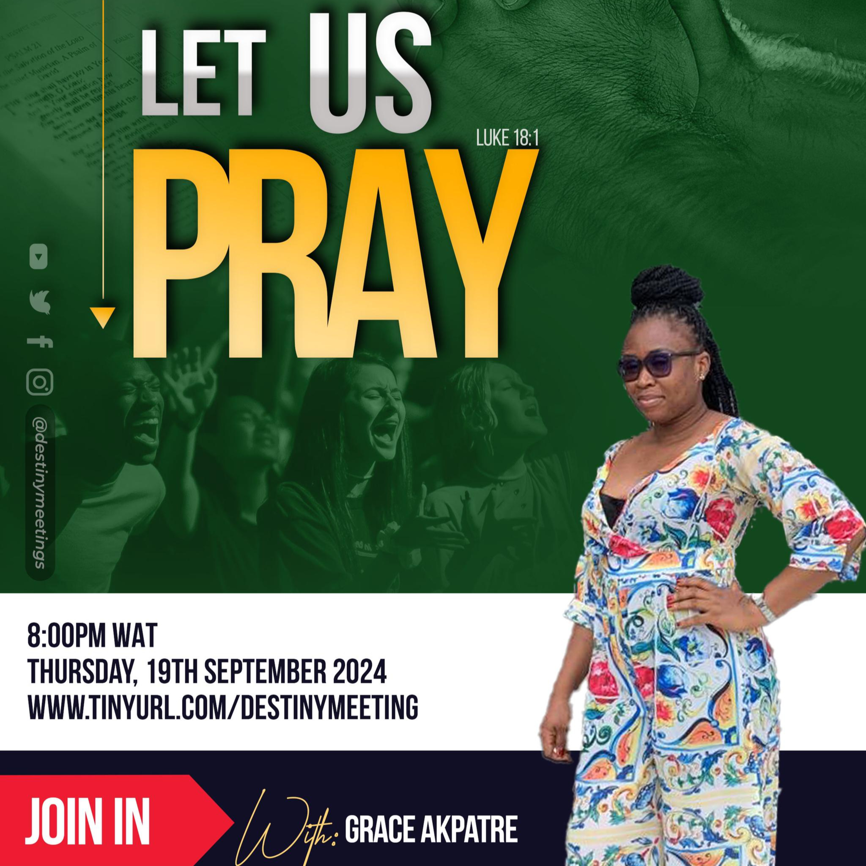 LET US PRAY with Grace Akpatre episode artwork