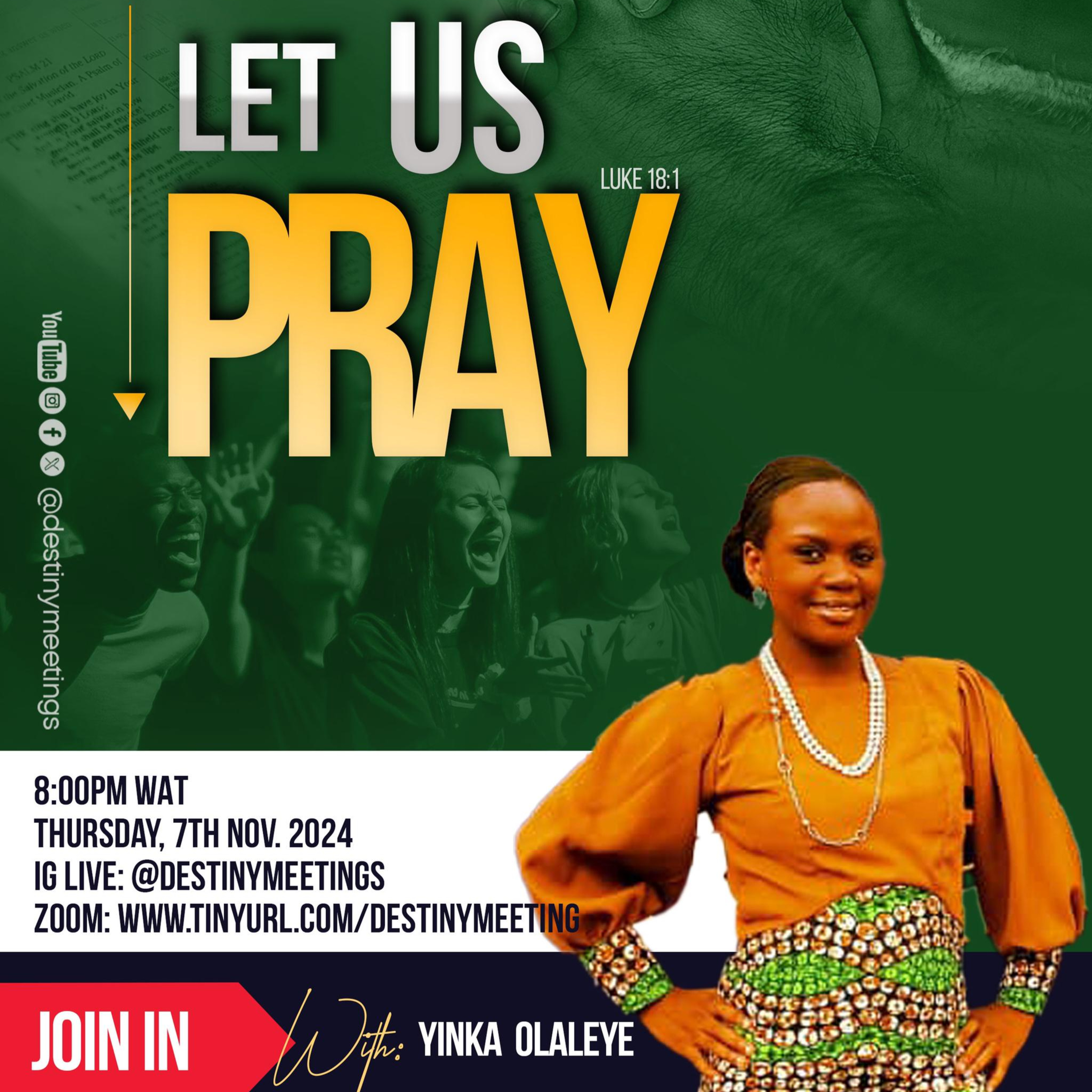 LET US PRAY with Yinka Olaleye episode artwork