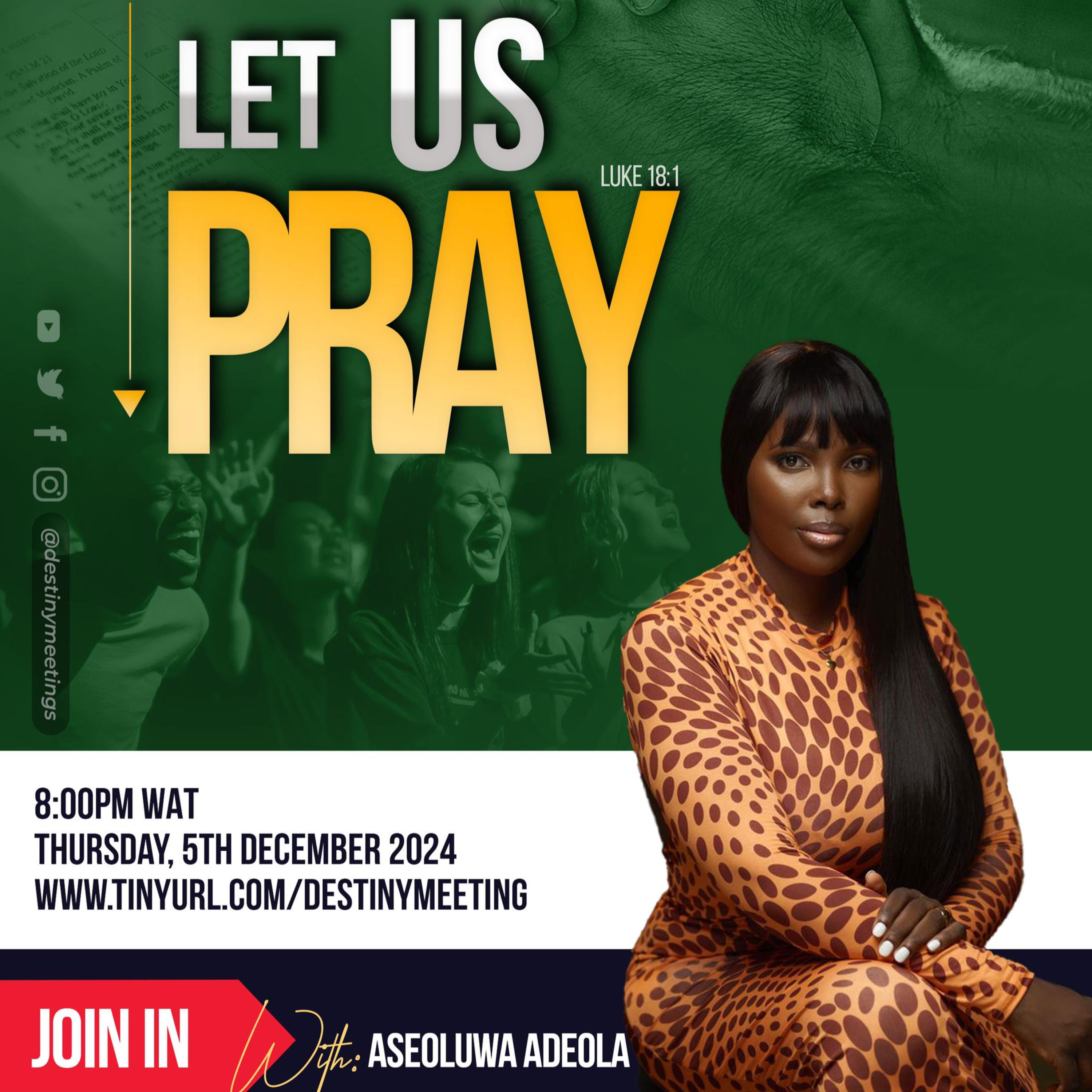 LET US PRAY with Aseoluwa Adeola episode artwork