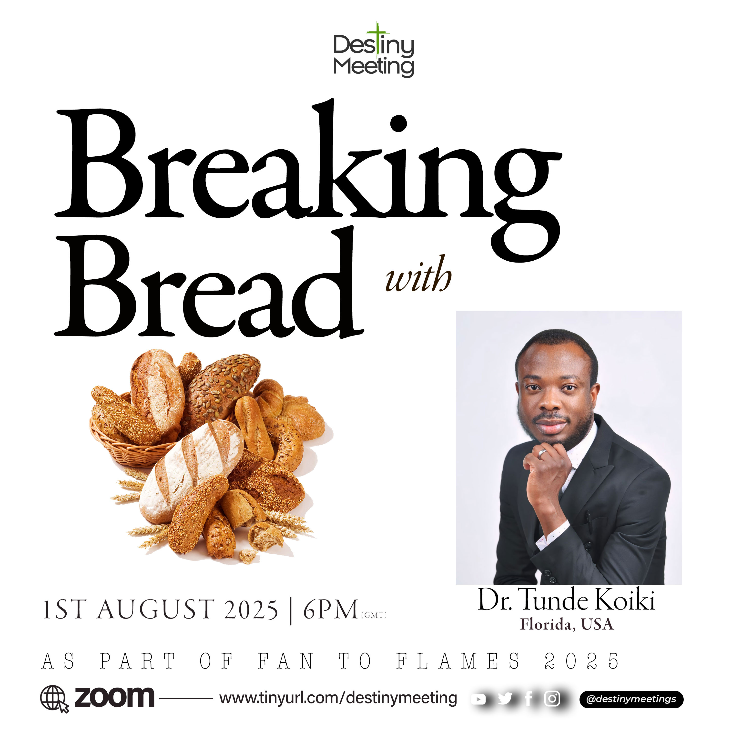 Breaking Bread with Dr. Tunde Koiki 2025 episode artwork