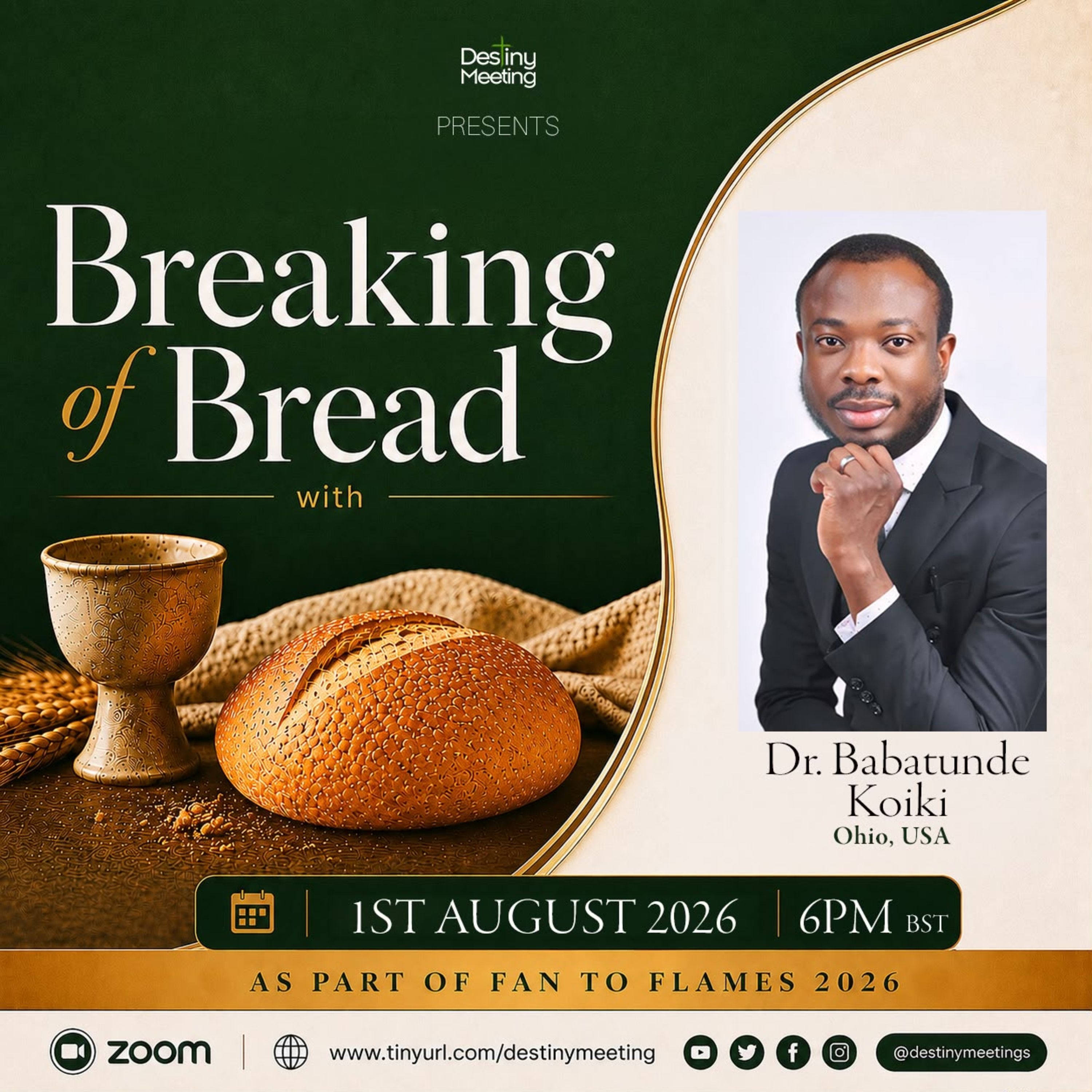 Breaking Bread with Dr. Babatunde Koiki 2026 episode artwork