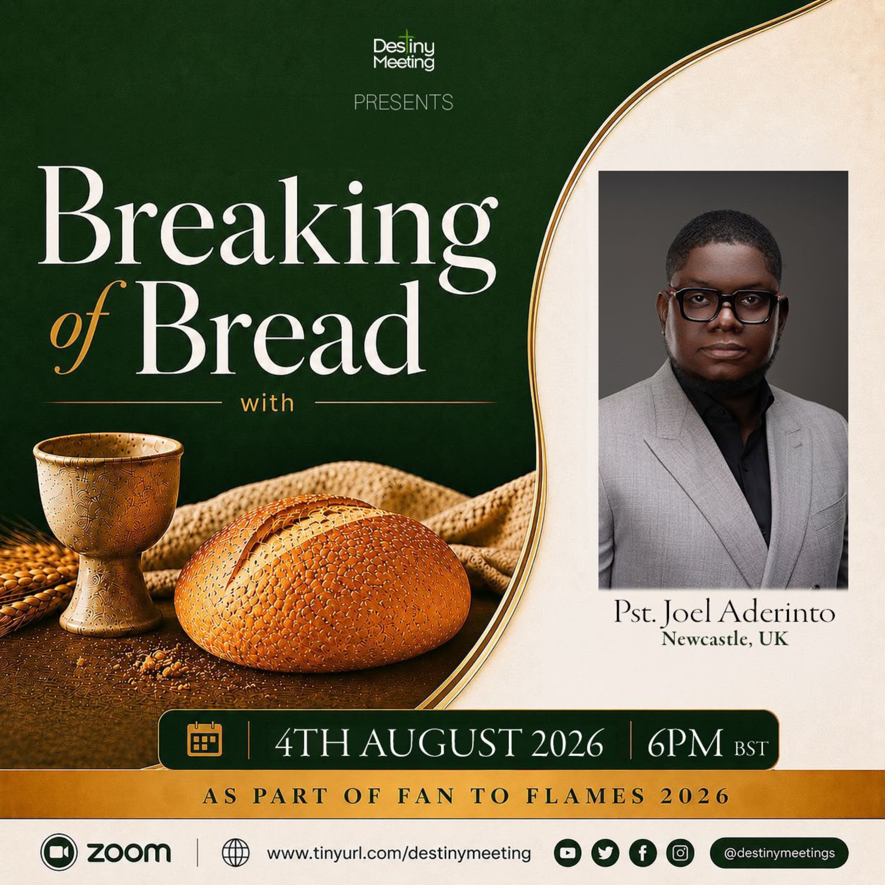 Breaking Bread with Pst. Joel Aderinto 2026 episode artwork