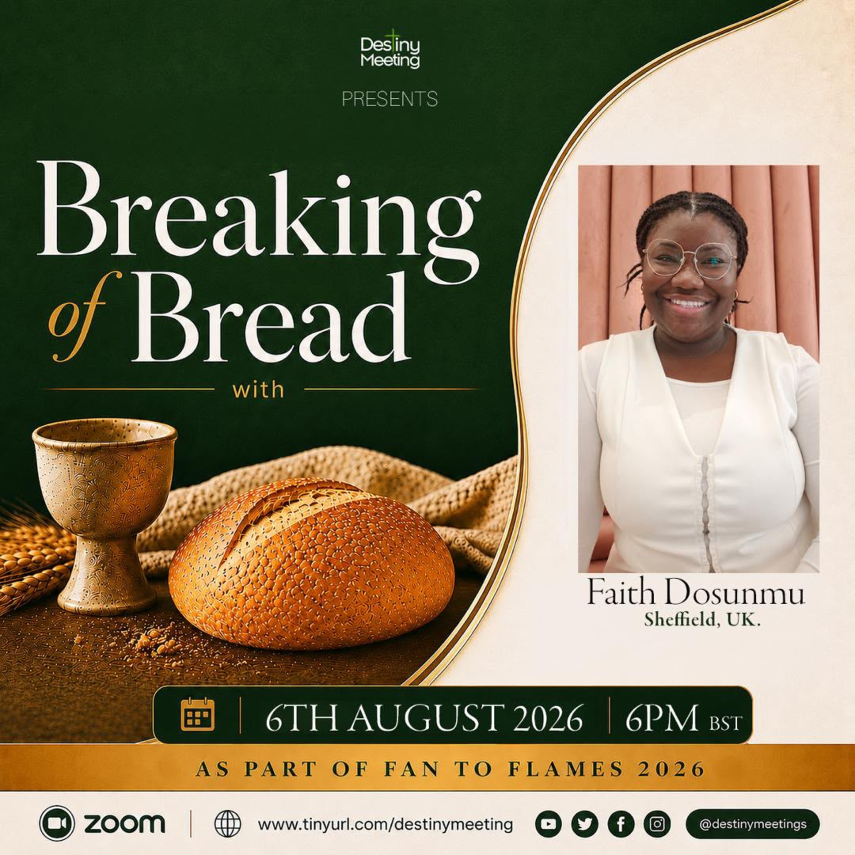 Breaking Bread with Faith Dosunmu 2026 episode artwork