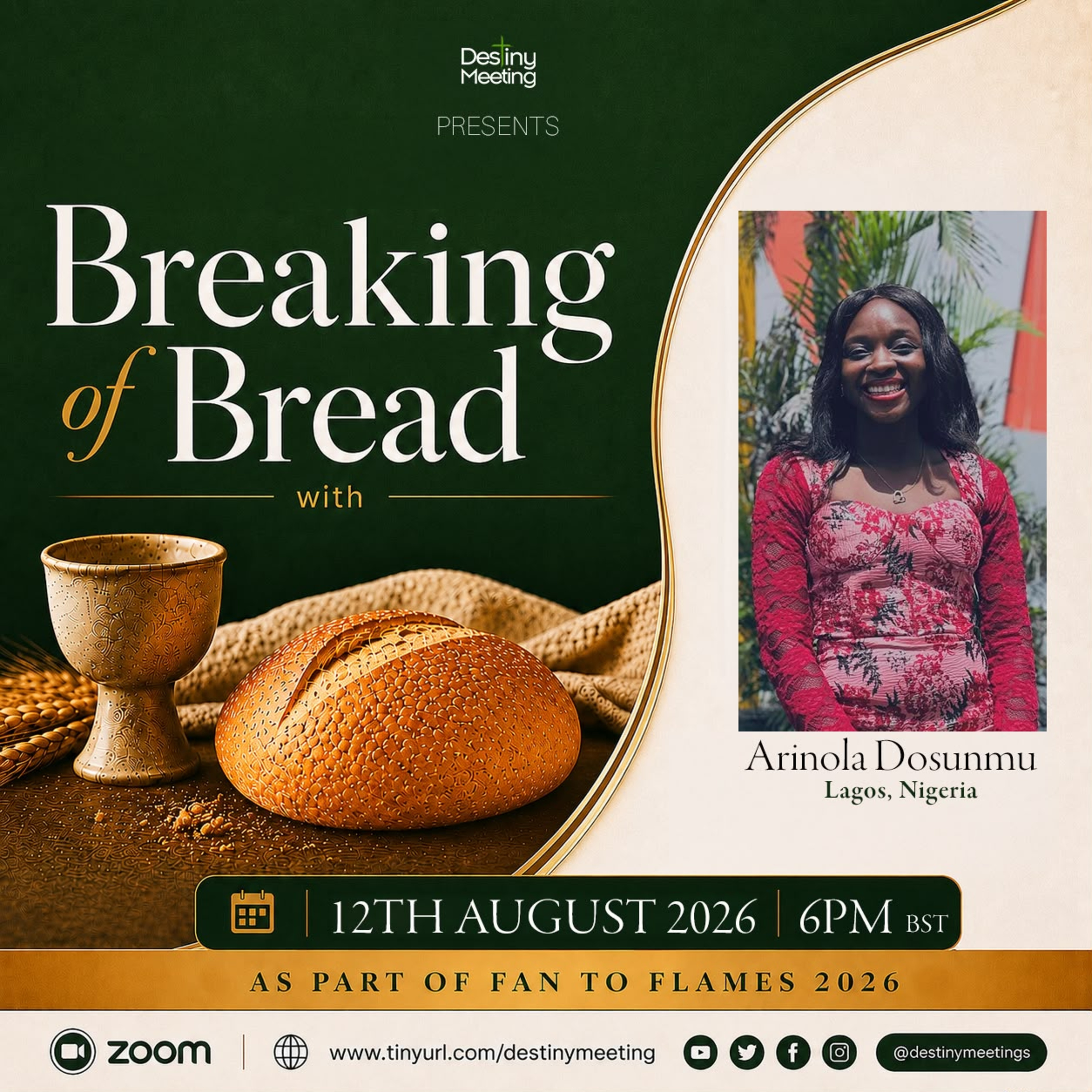Breaking Bread with Arinola Dosunmu 2026 episode artwork