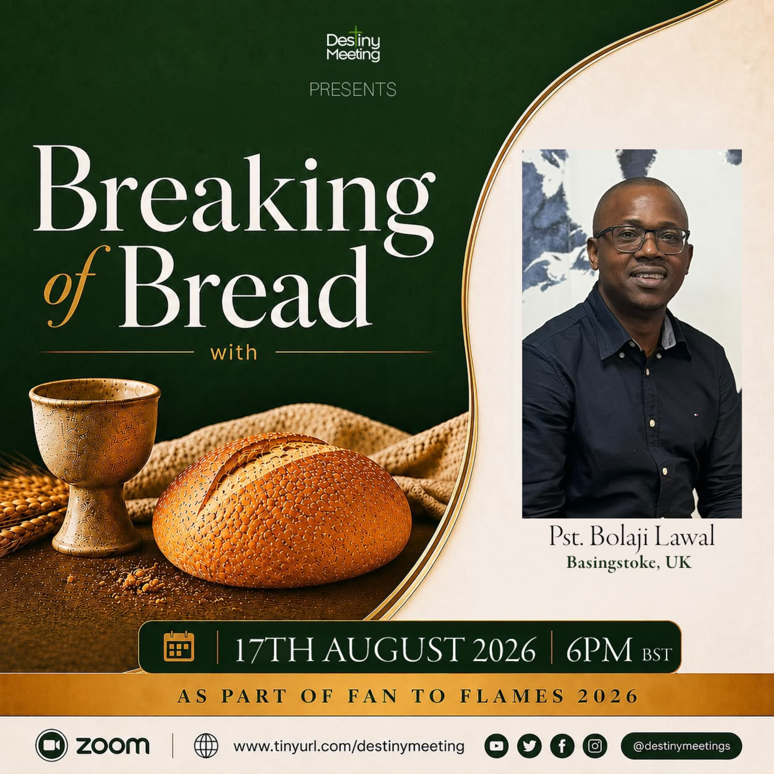 Breaking Bread with Pst. Bolaji Lawal 2026 episode artwork