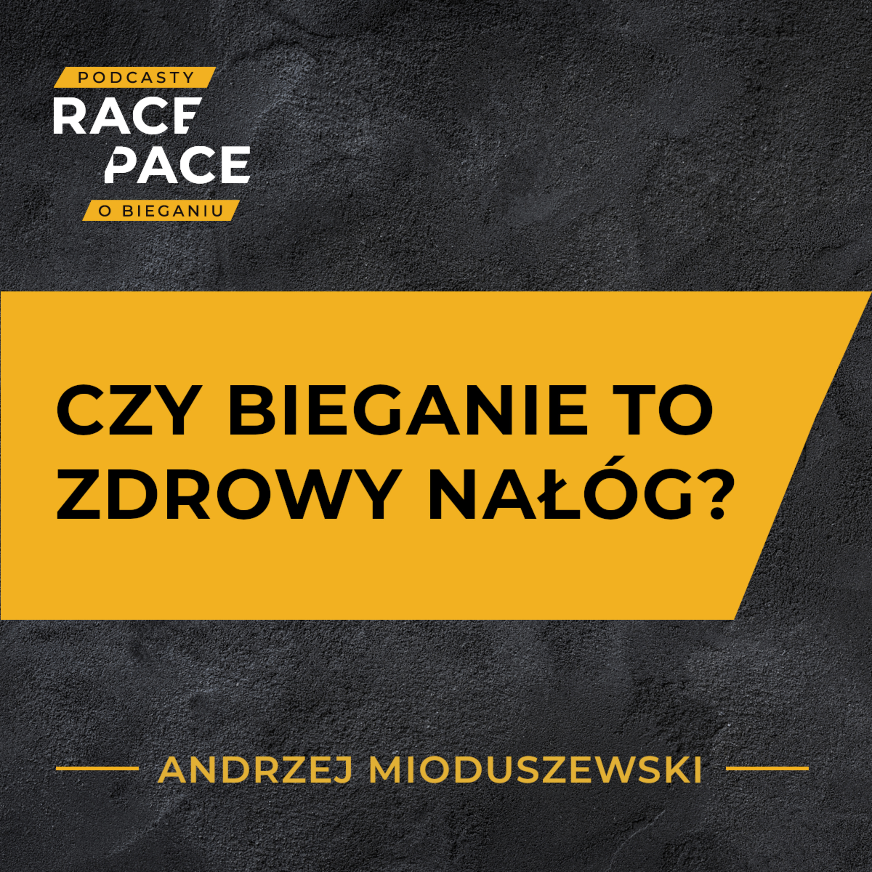 Czy bieganie to zdrowy nałóg? | dr n. med. Andrzej Mioduszewski