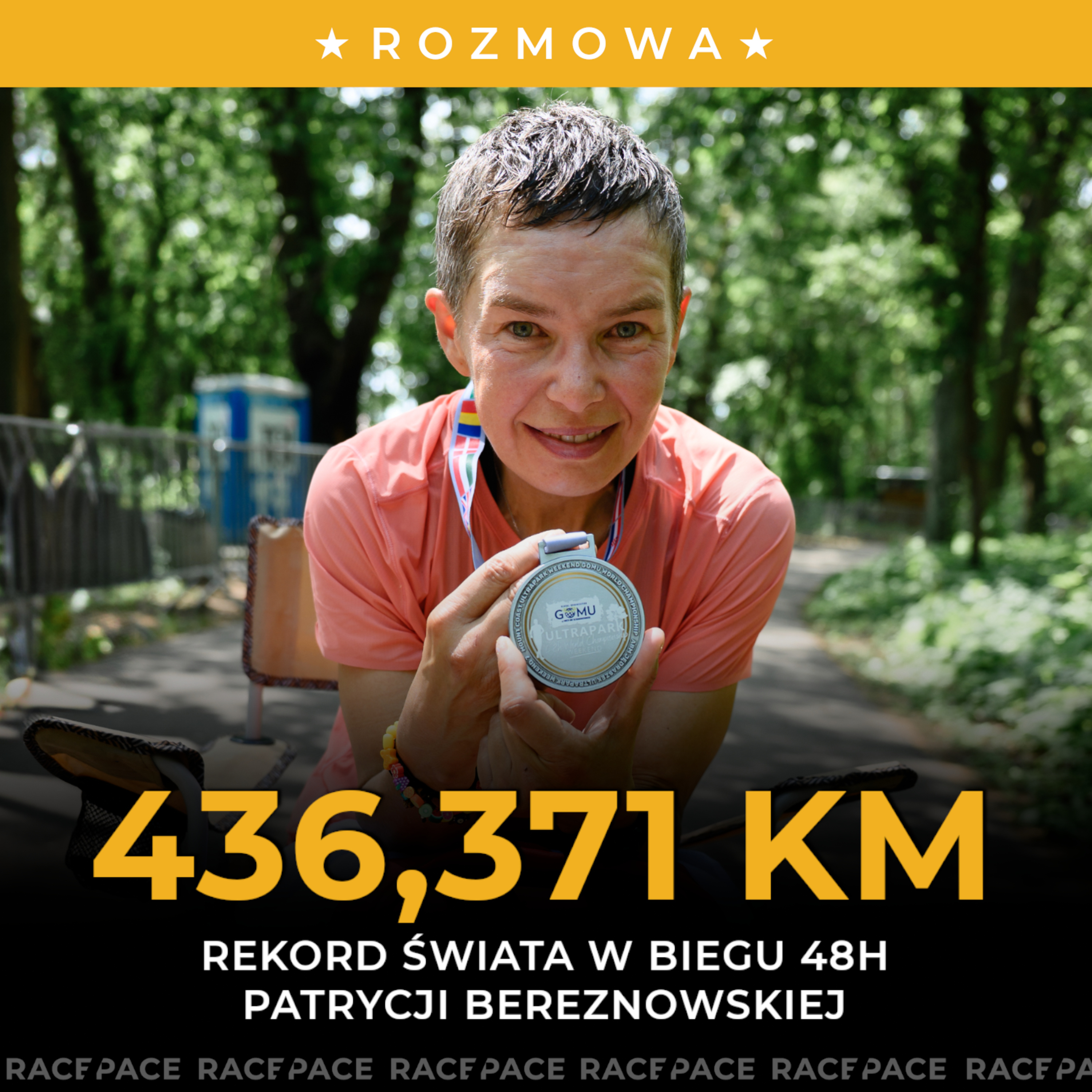 436,371 KM | Rekord Świata w biegu 48h Patrycji Bereznowskiej | Rozmowa