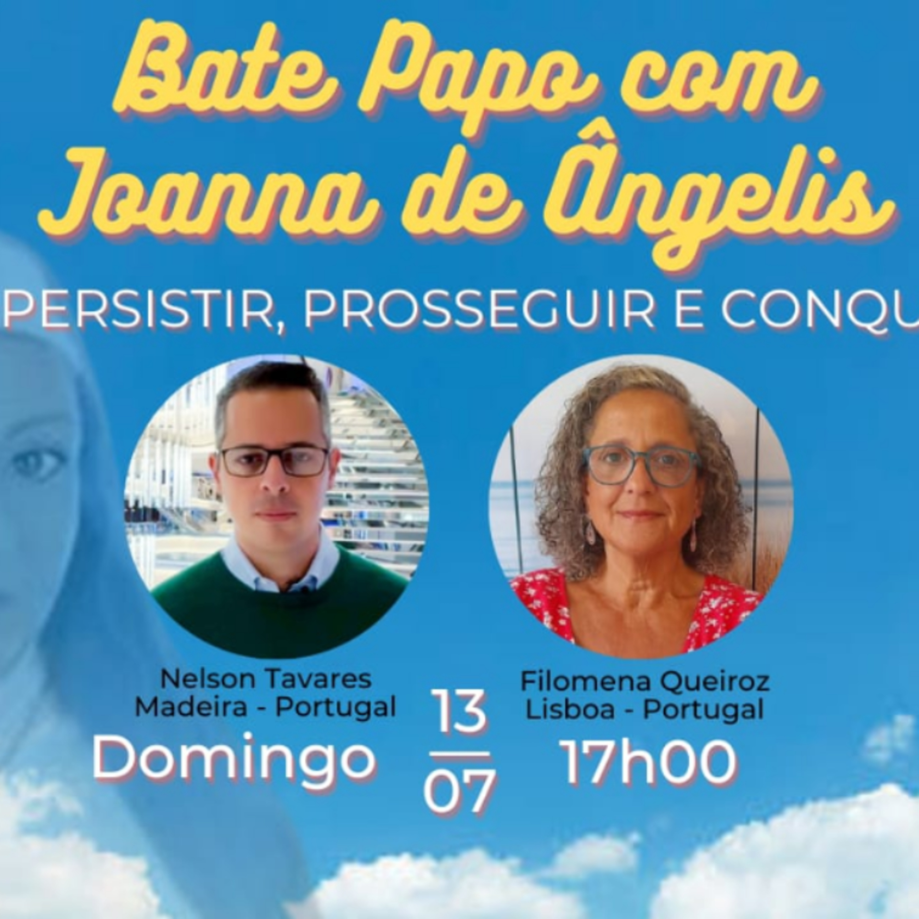 Persistir, Prosseguir e Conquistar - Bate papo com Joanna de Ångelis (Áudio) episode artwork