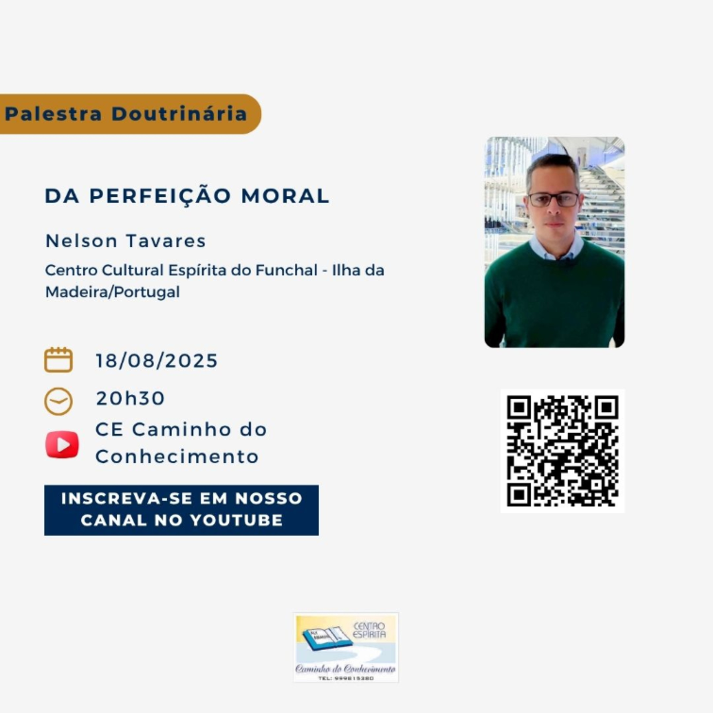 Perfeição Moral - Palestra - CE Caminho do Conhecimento - Salvador - BA (Áudio) episode artwork
