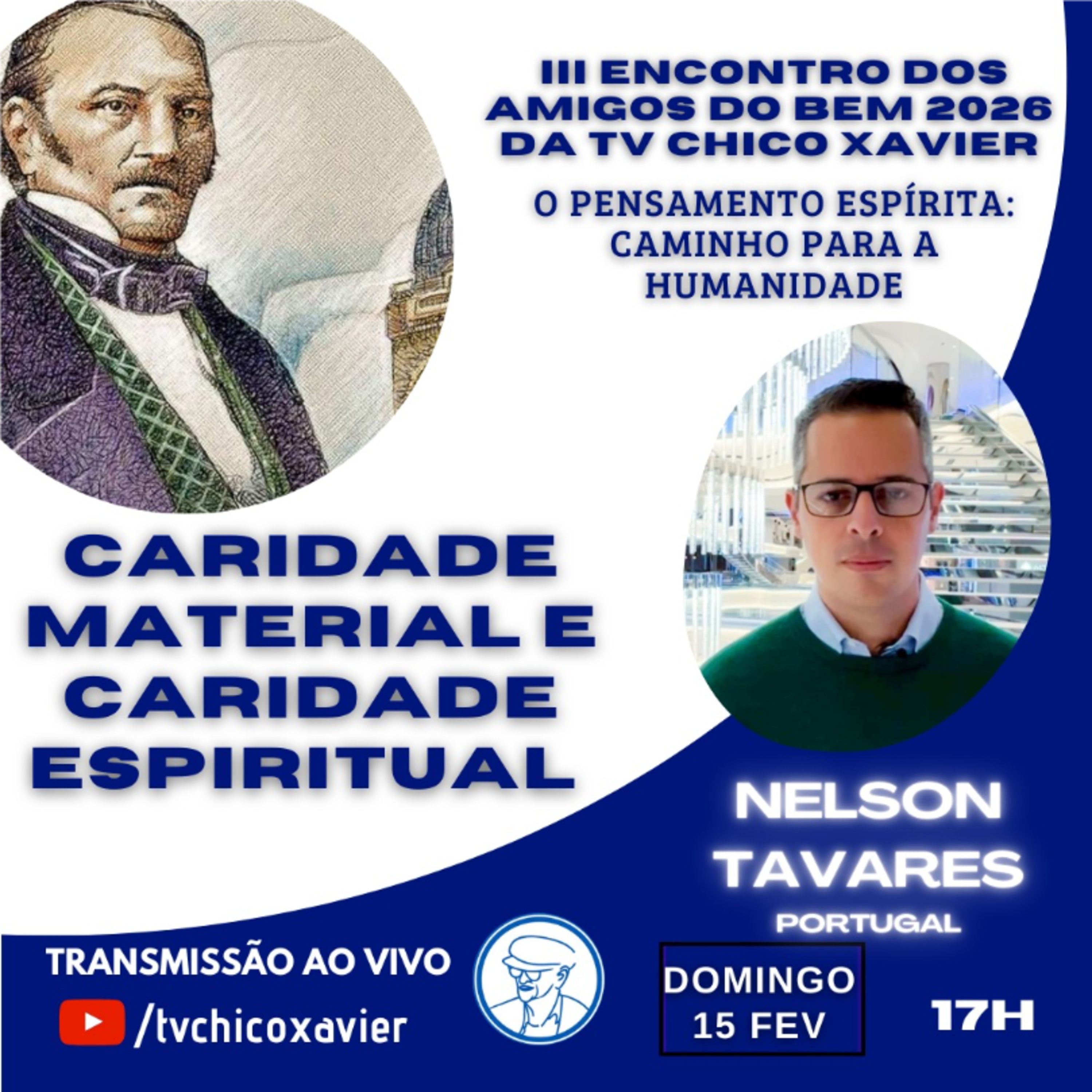 Caridade material e Caridade Espiritual (Áudio) - III ENCONTROS AMIGOS DO BEM DA TV CHICO XAVIER

 episode artwork