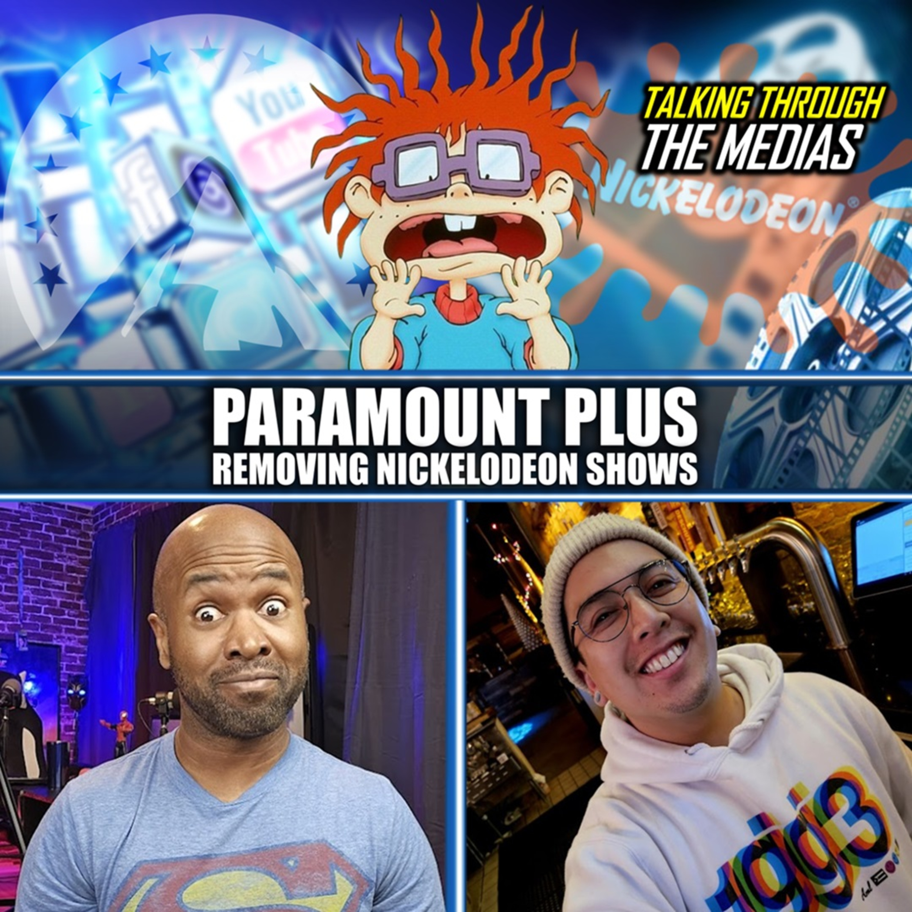 PARAMOUNT PLUS REMOVES NICKELODEON || Talking Though The Medias with @marsellusdurden182