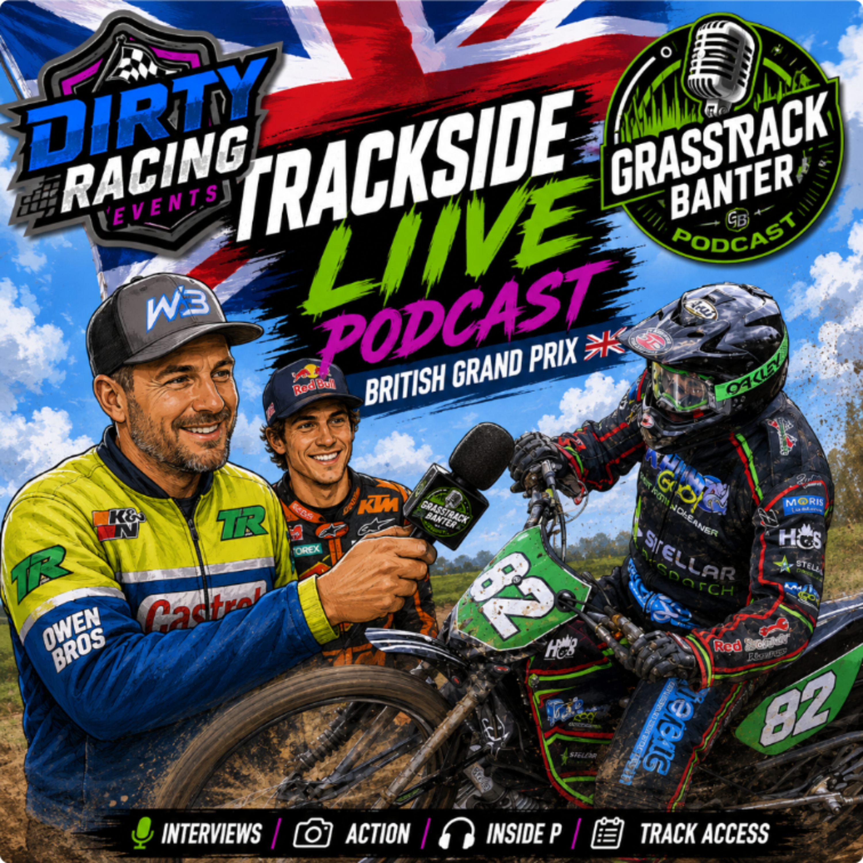 Trackside Live- DR Events British Grand Prix episode artwork
