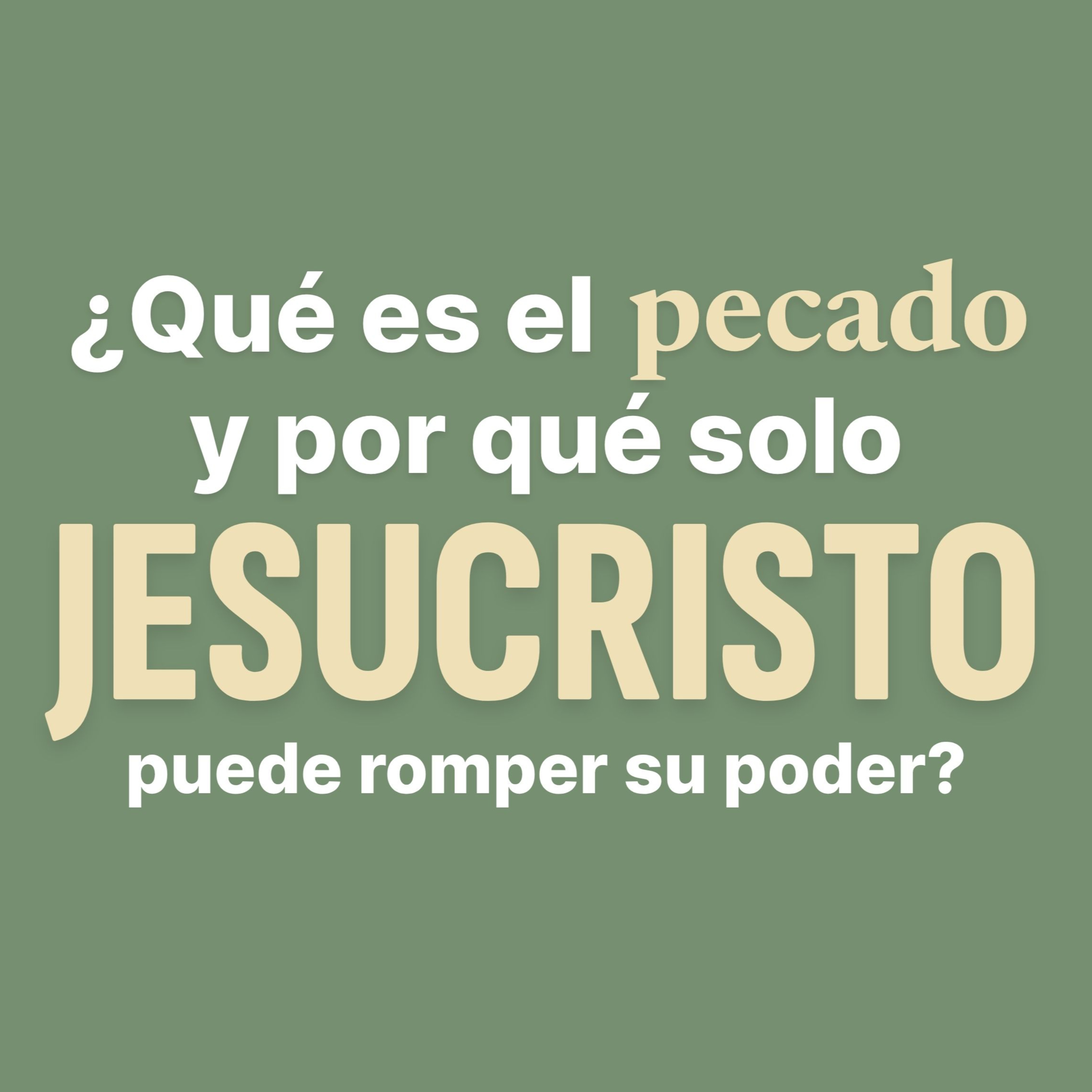 #502- 🇪🇸 ¿Qué Es El Pecado Y Por Qué Solo Jesucristo Puede Romper Su Poder? | David Henao #CCILondon