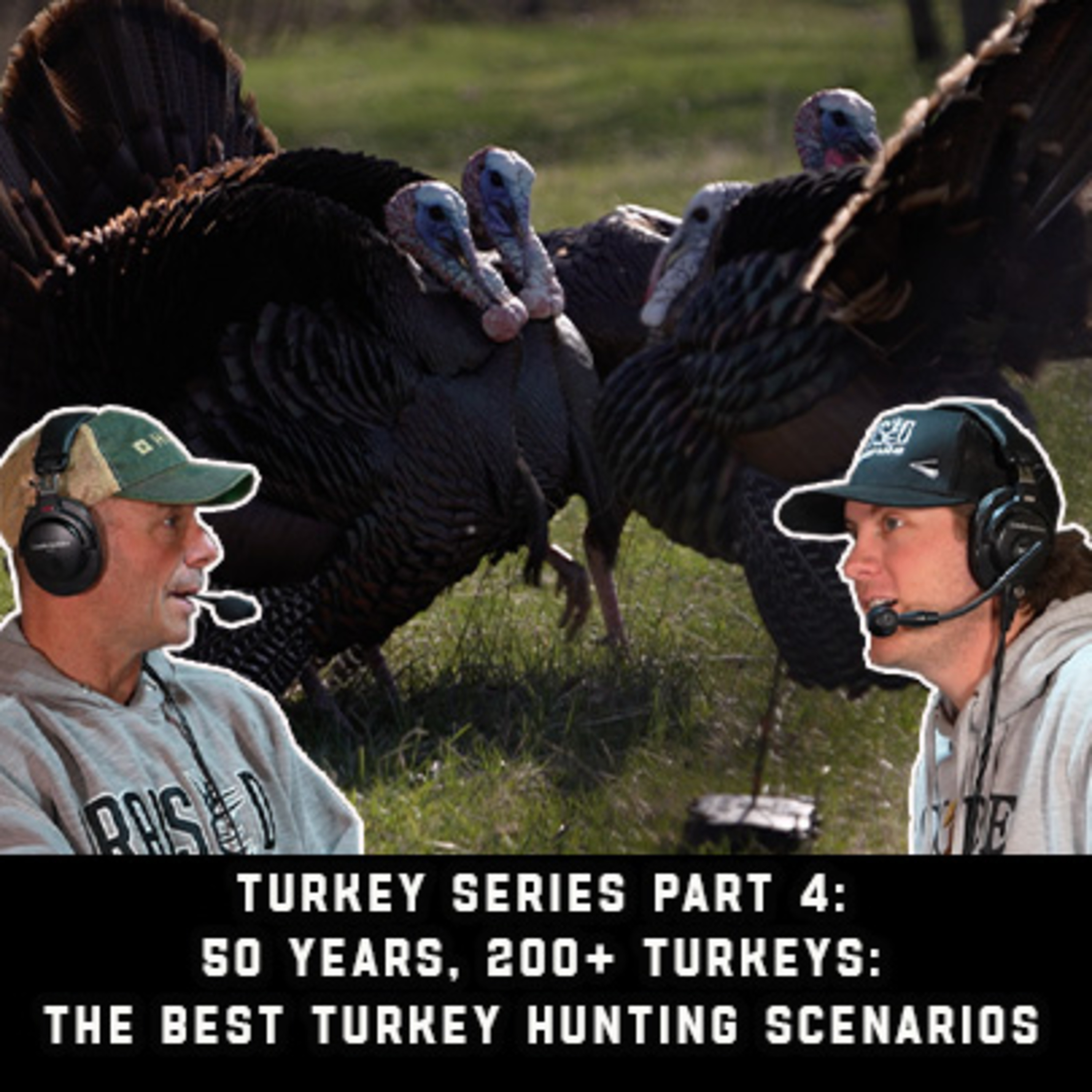 Turkey Series Part 4: 50 Years, 200+ Turkeys: The Best Turkey Hunting Scenarios RH Podcast #142