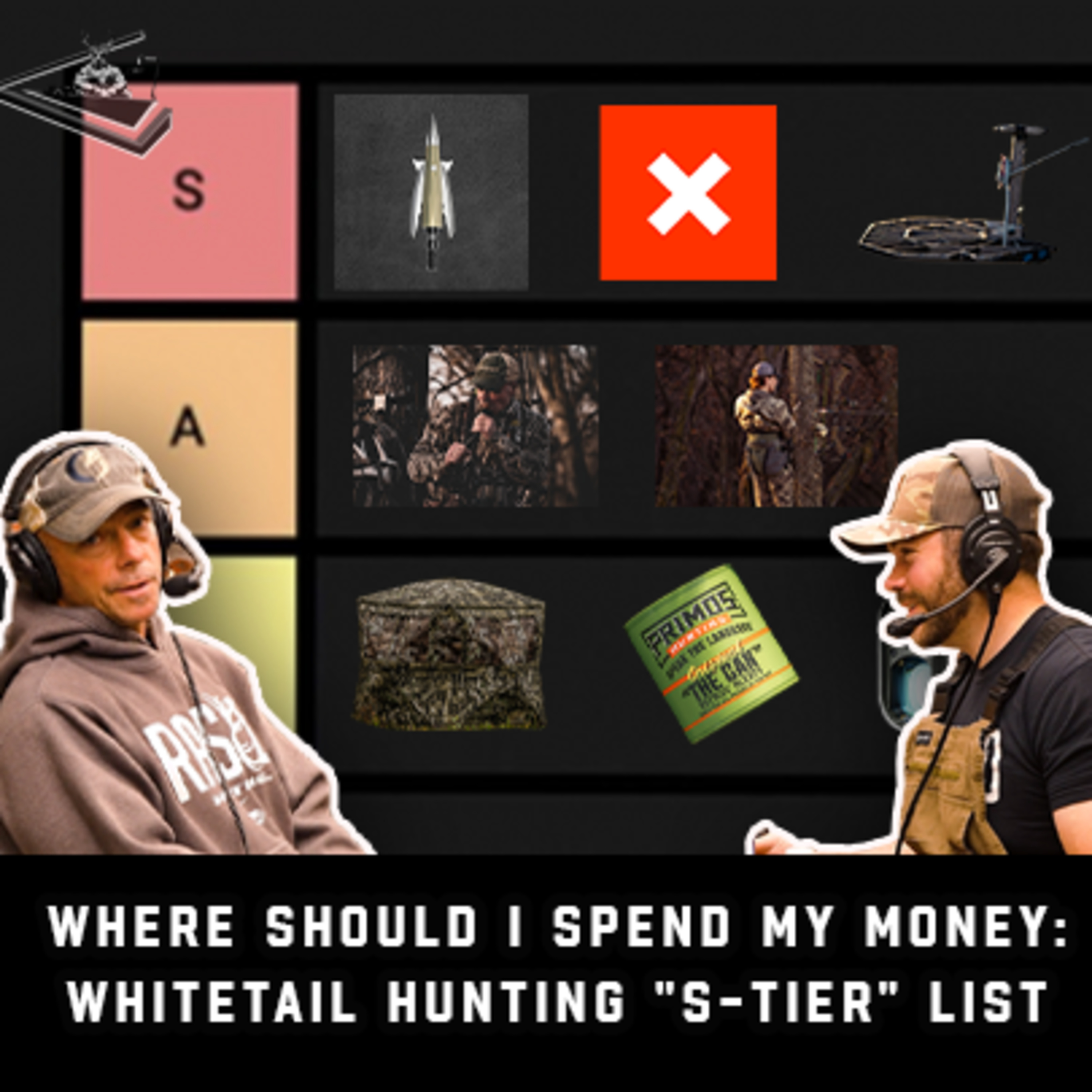 Where Should I Spend My Money: Whitetail Hunting "S-Tier" List | Raised Hunting Podcast #189 episode artwork