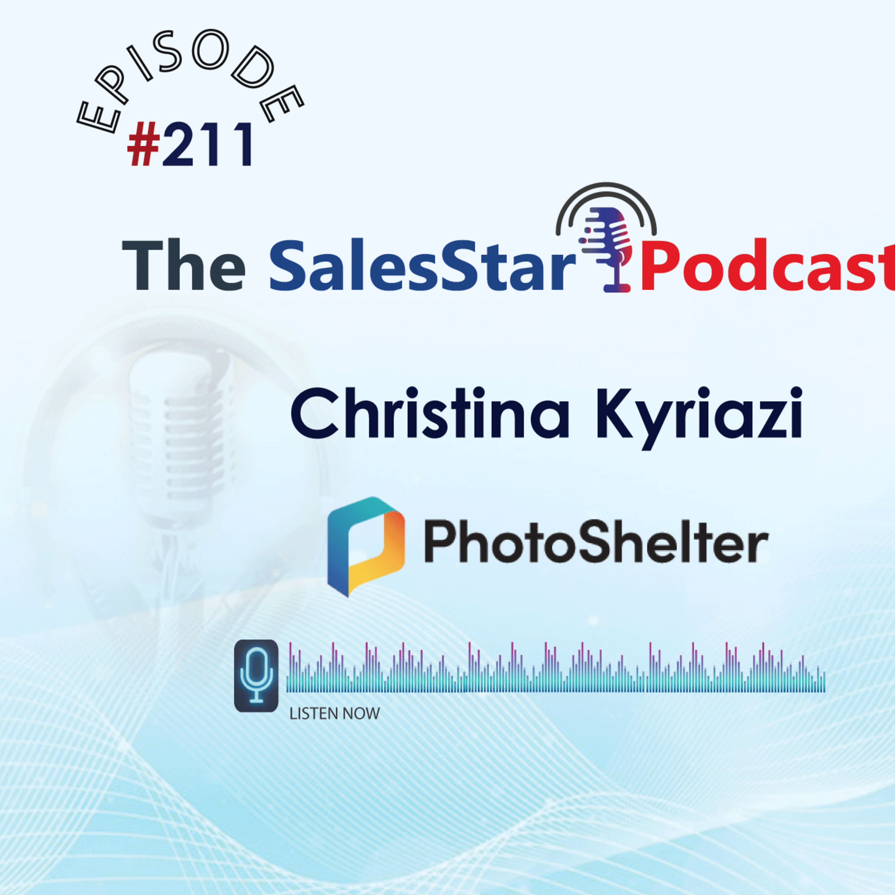 Episode 211: Using AI to Drive Content Marketing: with Christina Kyriazi, SVP Marketing at PhotoShelter