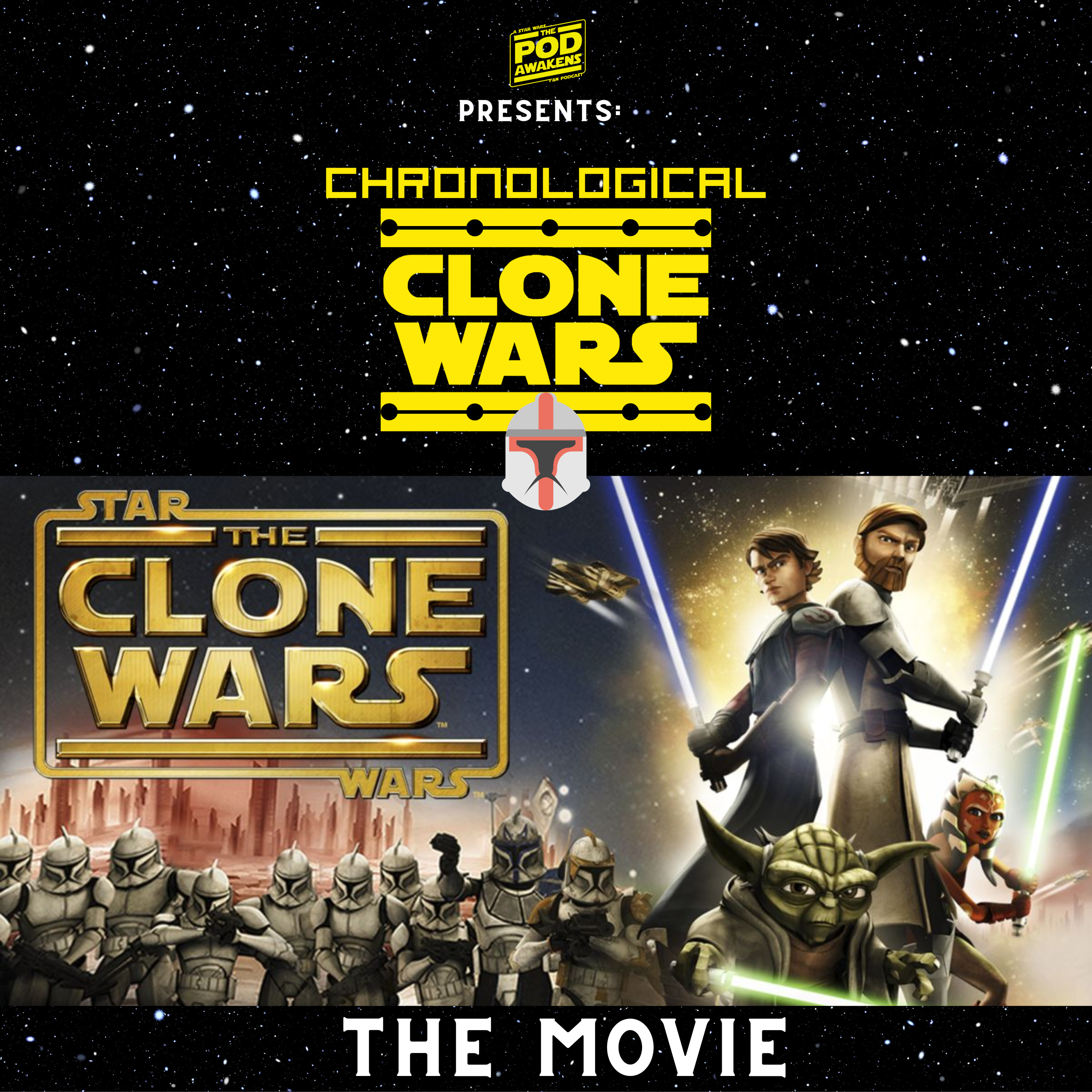Chronological Clone Wars: Star Wars: The Clone Wars Film (2008) episode artwork