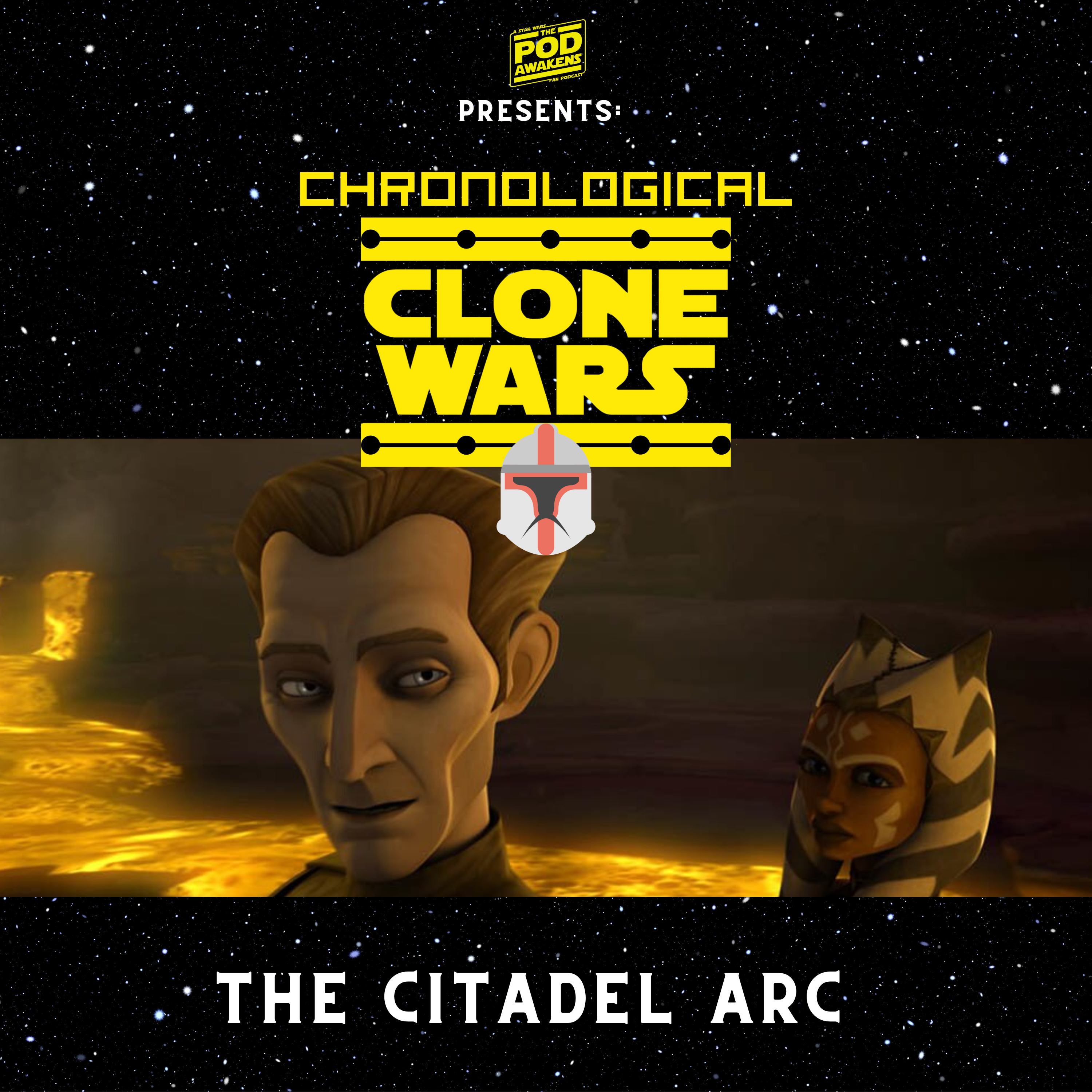 Chronological Clone Wars: 3x18 The Citadel, 3x19 Counterattack, and 3x20 Citadel Rescue episode artwork