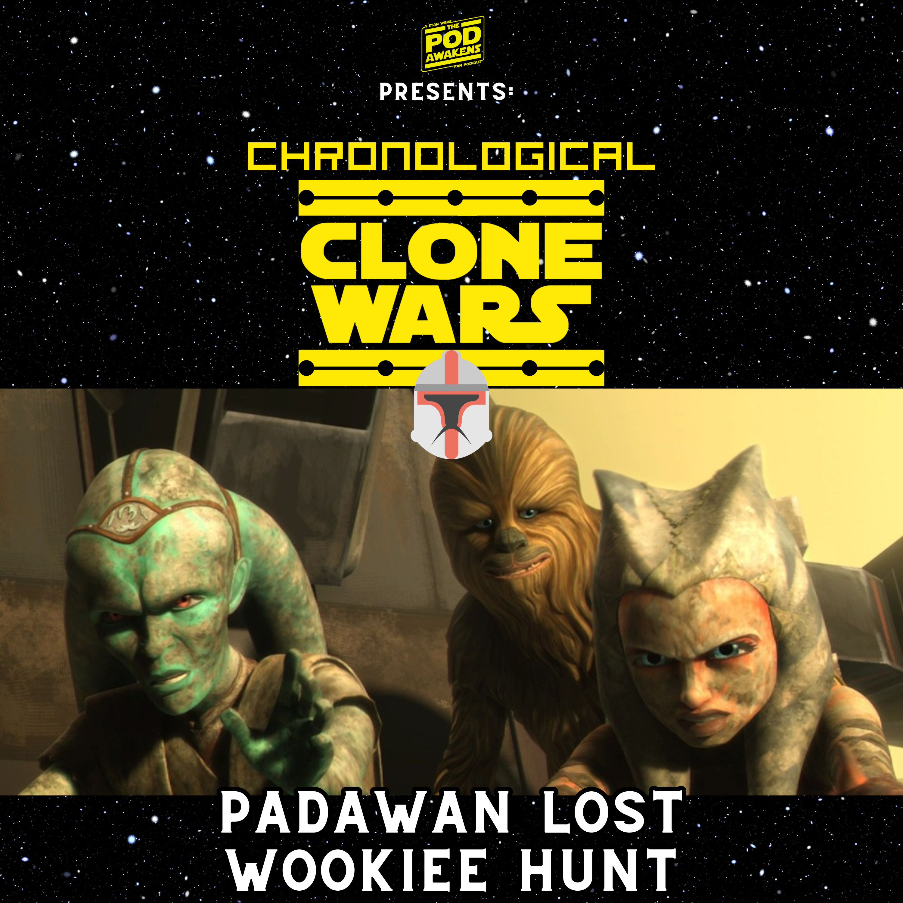 Chronological Clone Wars: 3x21 Padawan Lost and 3x22 Wookie Hunt episode artwork