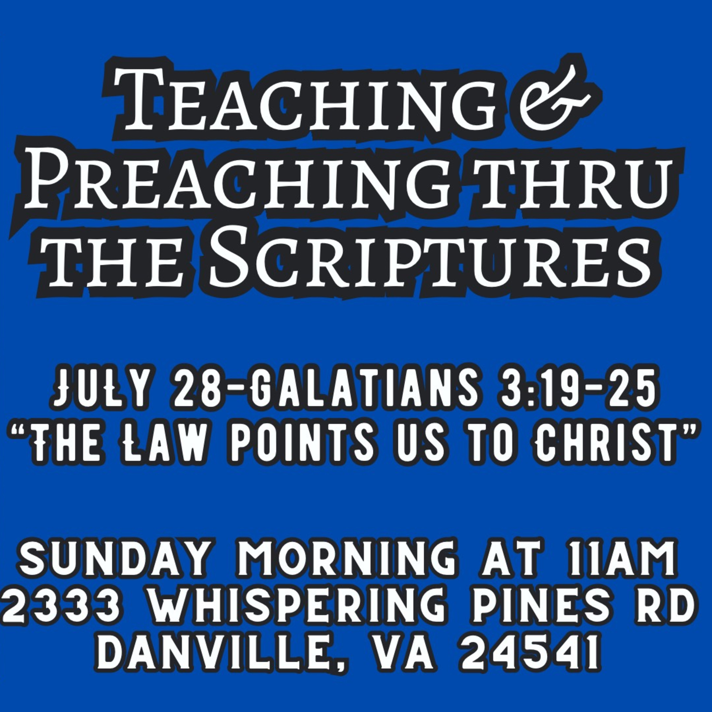Bethlehem Baptist Church-Danville, VA-Sermons