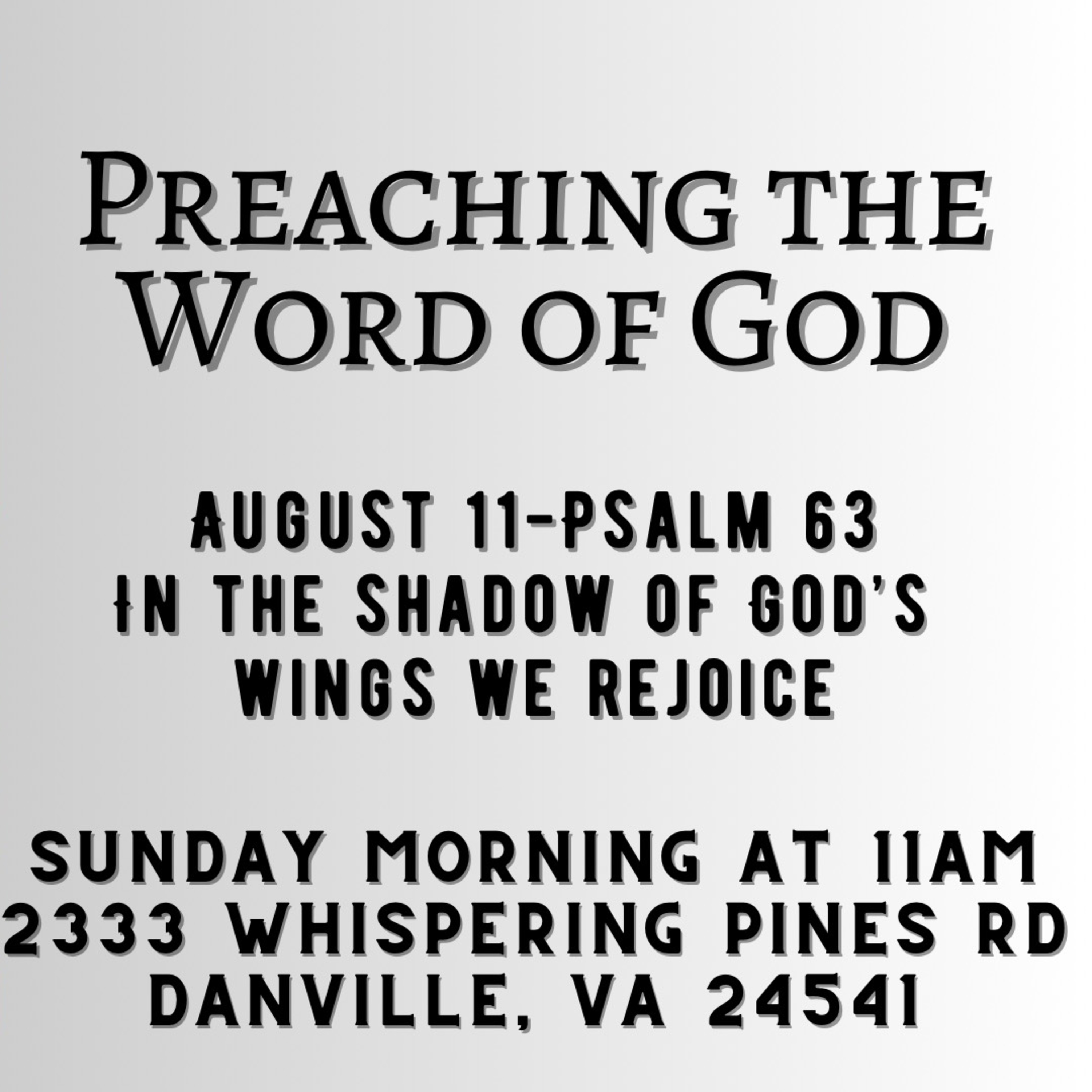 Bethlehem Baptist Church-Danville, VA-Sermons
