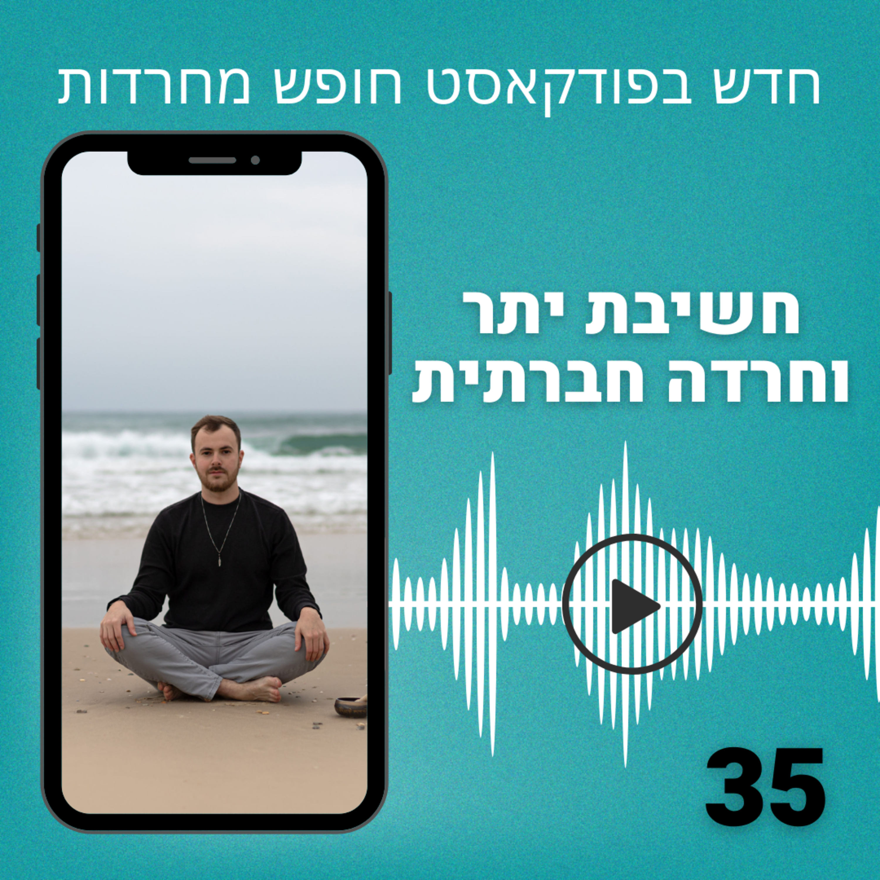 פרק 35: חשיבת יתר וחרדה חברתית episode artwork