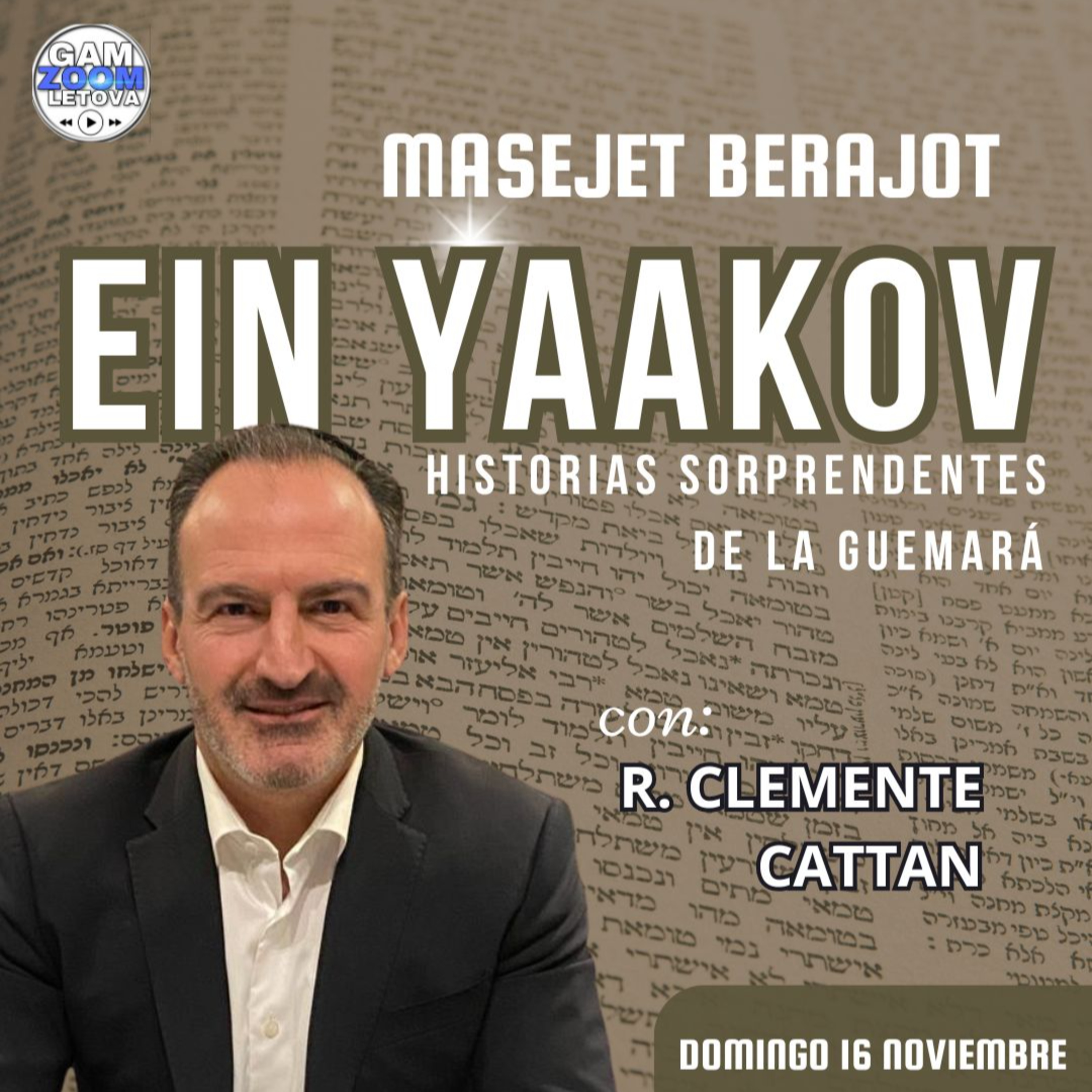 CLASE #60 "EIN YAACOB" (M. BERAJOT)