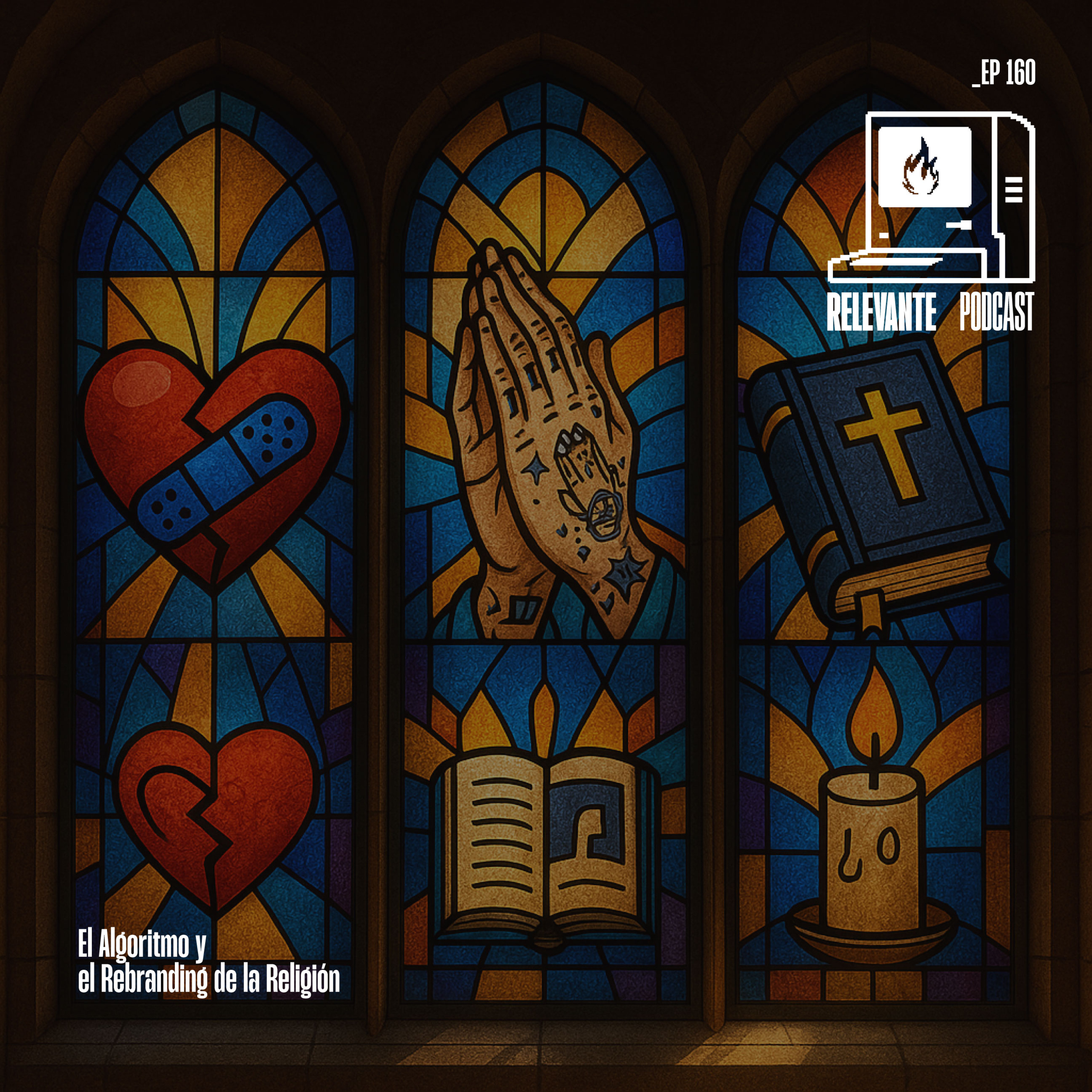 El Algoritmo y el Rebranding de la Religión - EP160 episode artwork