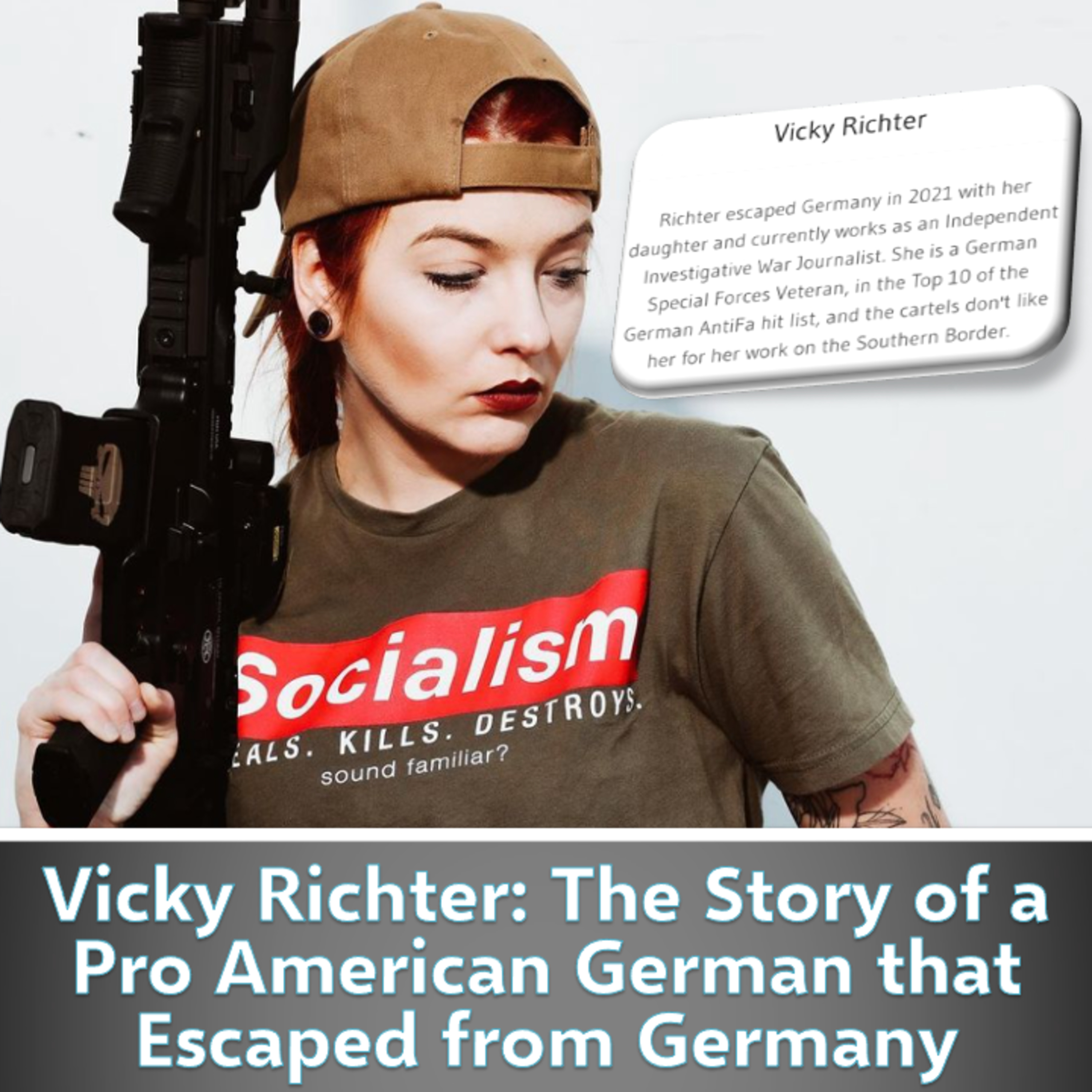 Vicky Richter: The Story of an Pro American German that Escaped Germany  episode artwork